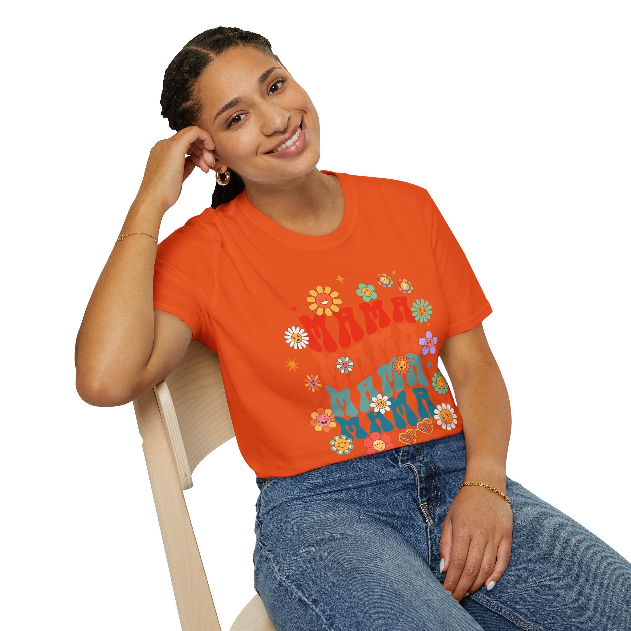 Floral Mommy T-Shirt, Perfect Gift for Mother's Day