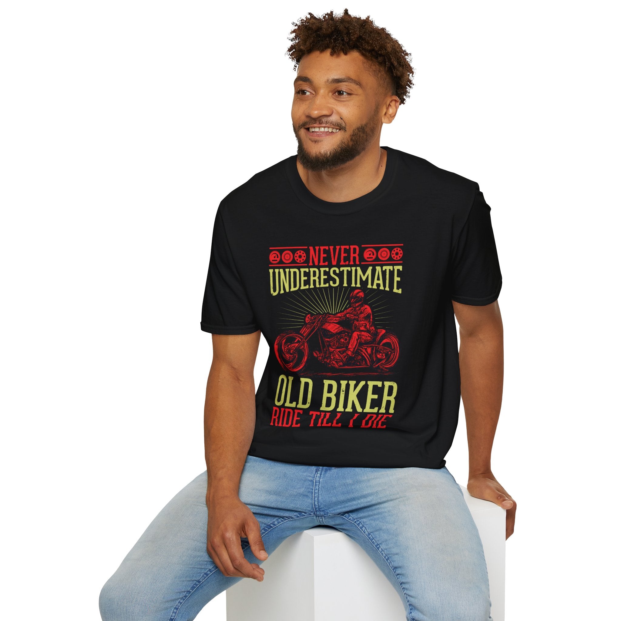 Unisex Biker Shirt - Never Underestimate Old Biker - Motorcycle Gift, Motorbike Lover Tee, Father’s Day Present, Adventure Apparel, [...]