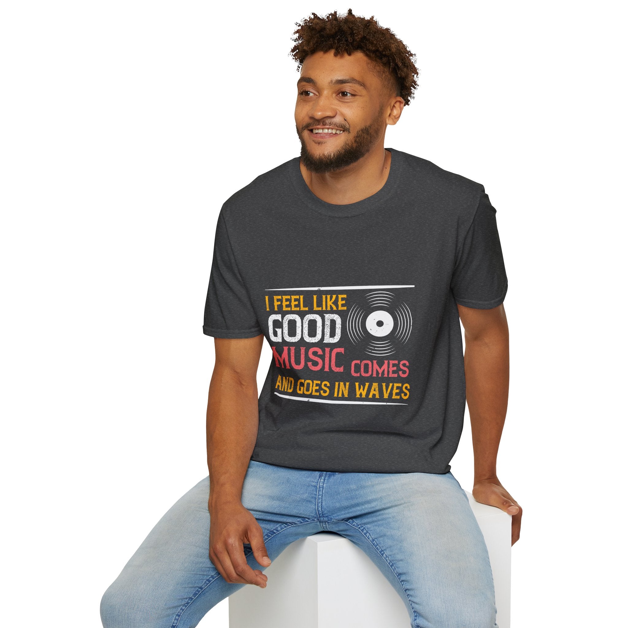 Good Vibes Unisex T-Shirt - Music Lover Gift, Cool Casual Wear