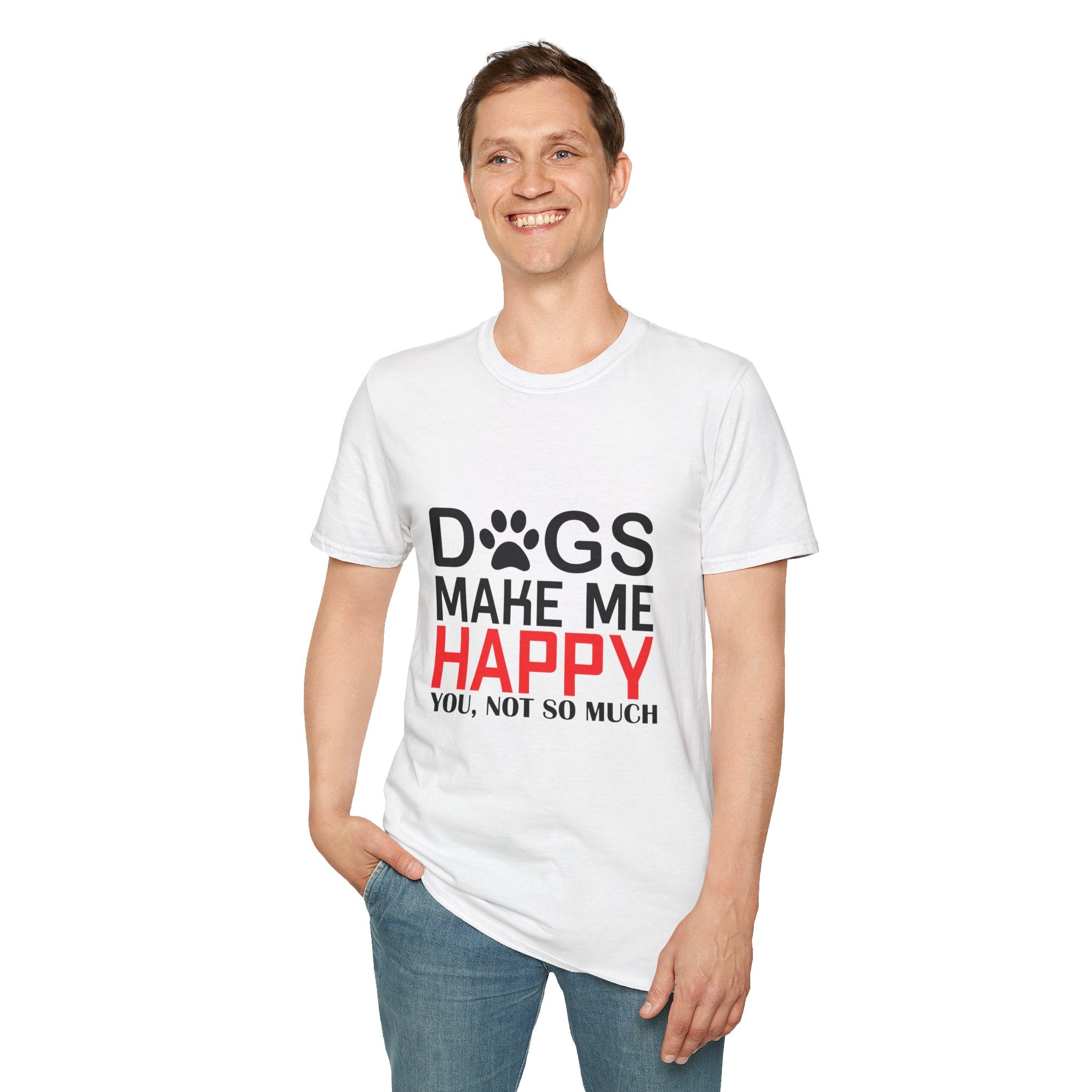 Dog Lovers Unisex T-Shirt, Funny Dog Shirt, Pet Owner Gift, Animal Lover Tee, Casual Dog Mama Style, Birthday Gift