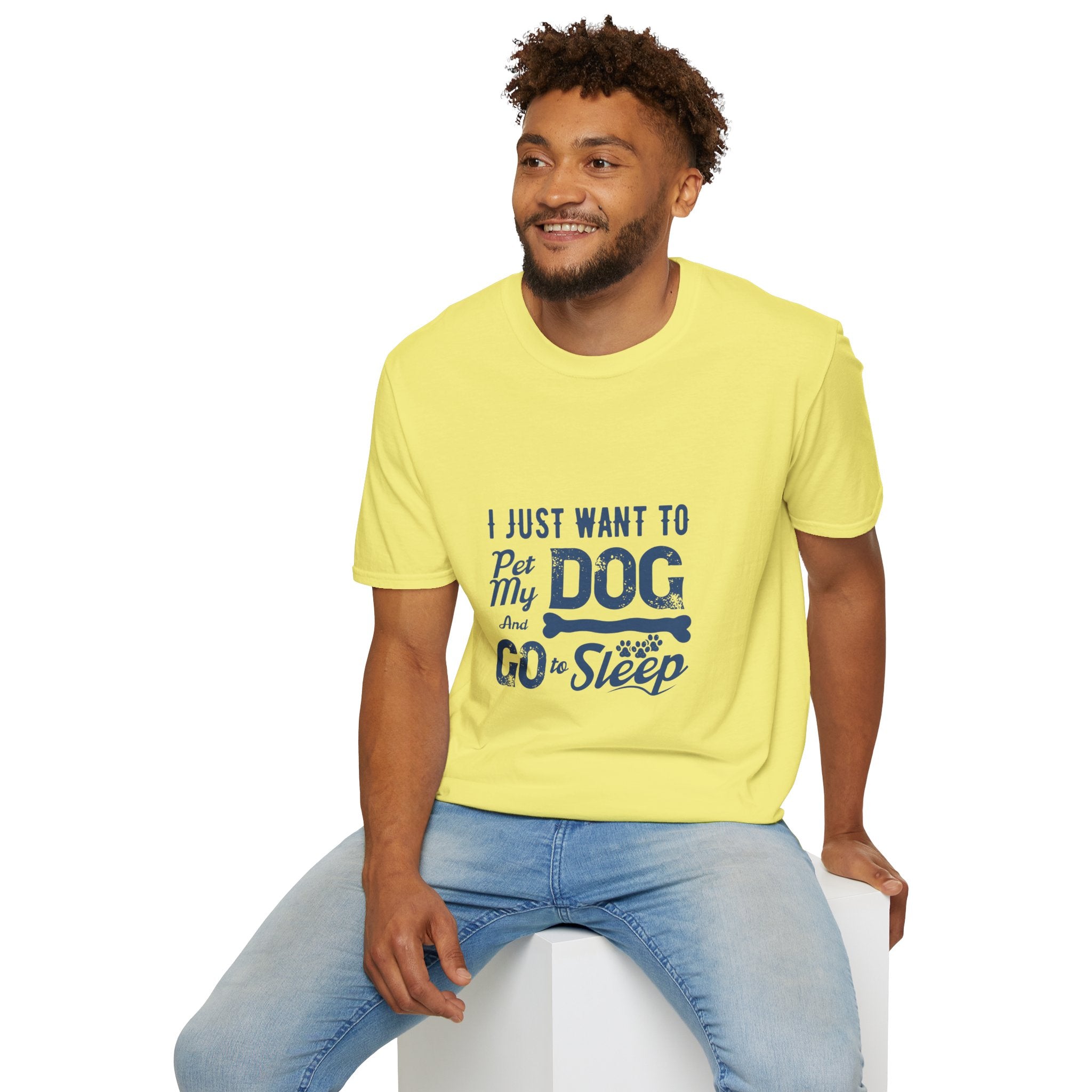 Funny Dog Lover Unisex T-Shirt, Pet Lover Gift, Cute Dog T-Shirt, Dog Mom, Dog Dad Apparel, Animal Lover Shirt