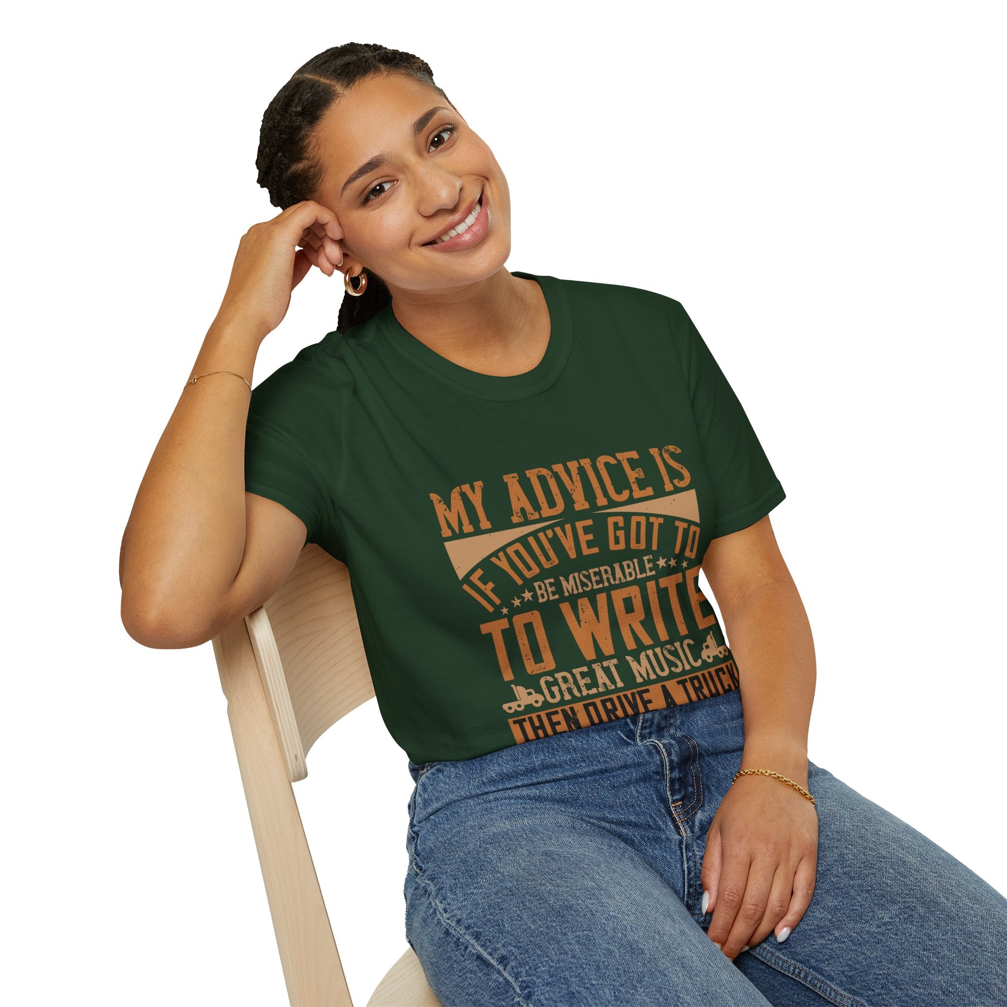 Music Lover's Unisex Softstyle T-Shirt, Gift for Musicians