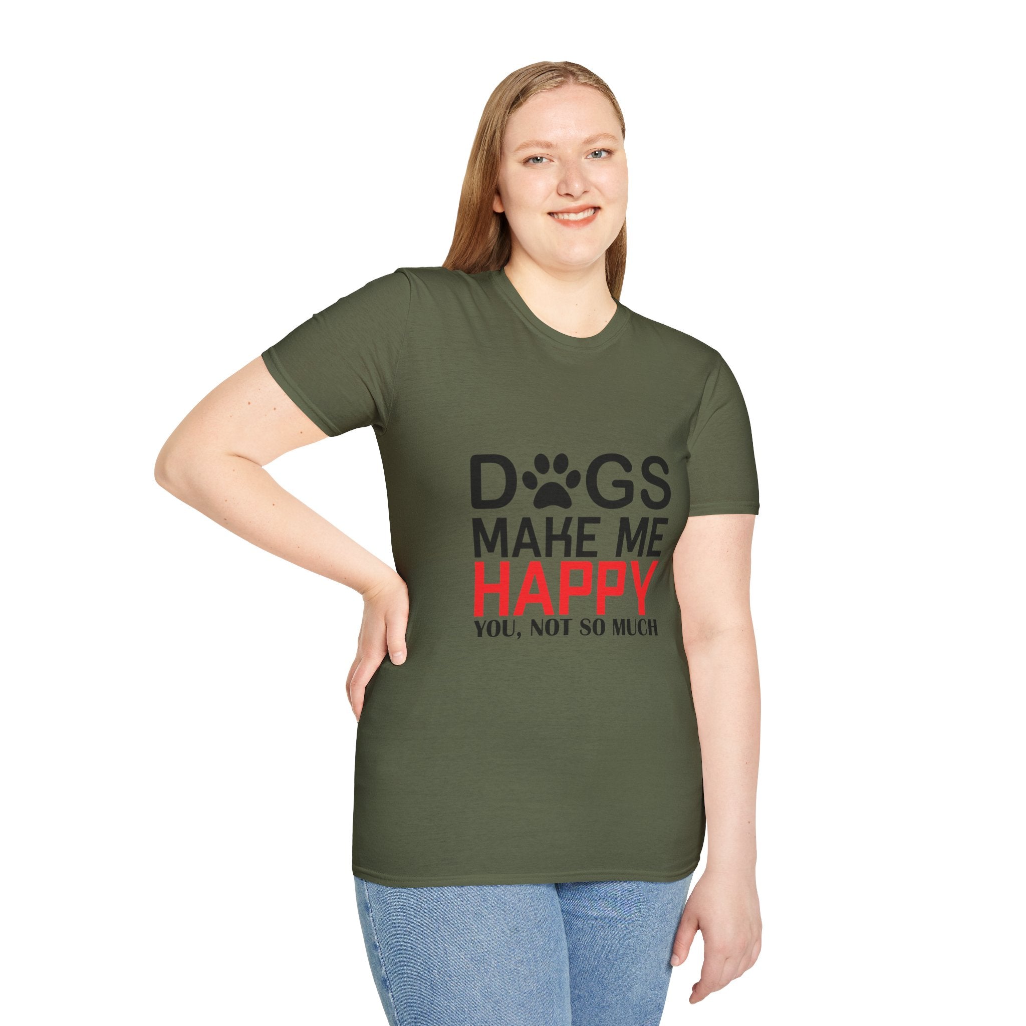 Dog Lovers Unisex T-Shirt, Funny Dog Shirt, Pet Owner Gift, Animal Lover Tee, Casual Dog Mama Style, Birthday Gift
