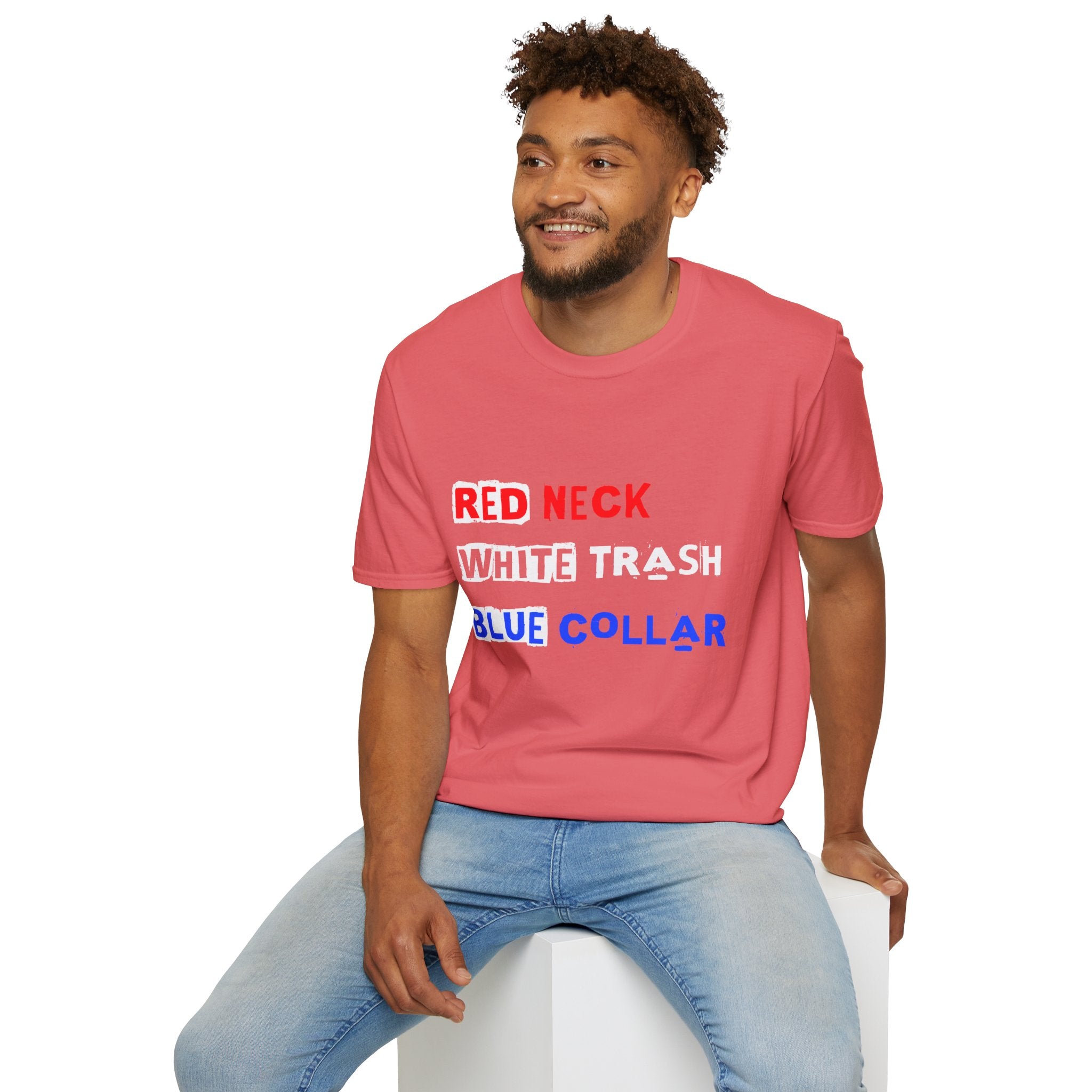 Red Neck, White Trash, Blue Collar Unisex Softstyle T-Shirt – Funny Humor Tee, Gift for Friends, Casual Wear, Summer Outfit, Patriotic [...]