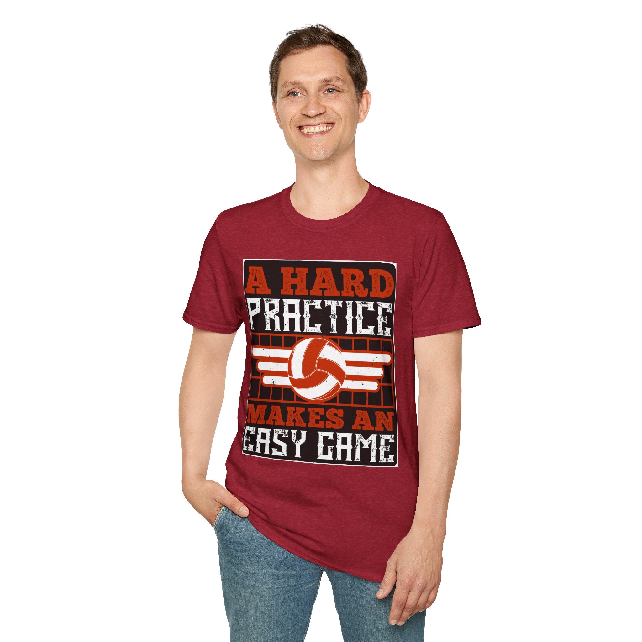 Volleyball Practice Humor Tee | Unisex Softstyle T-Shirt, Sports Shirt