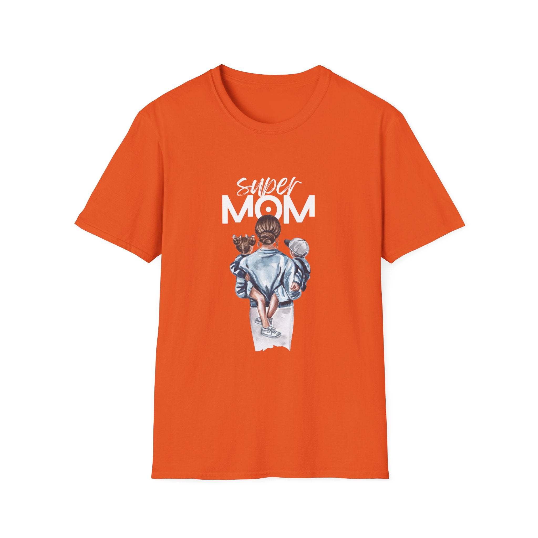 Super Mom Unisex Softstyle T-Shirt | Unisex T-Shirt