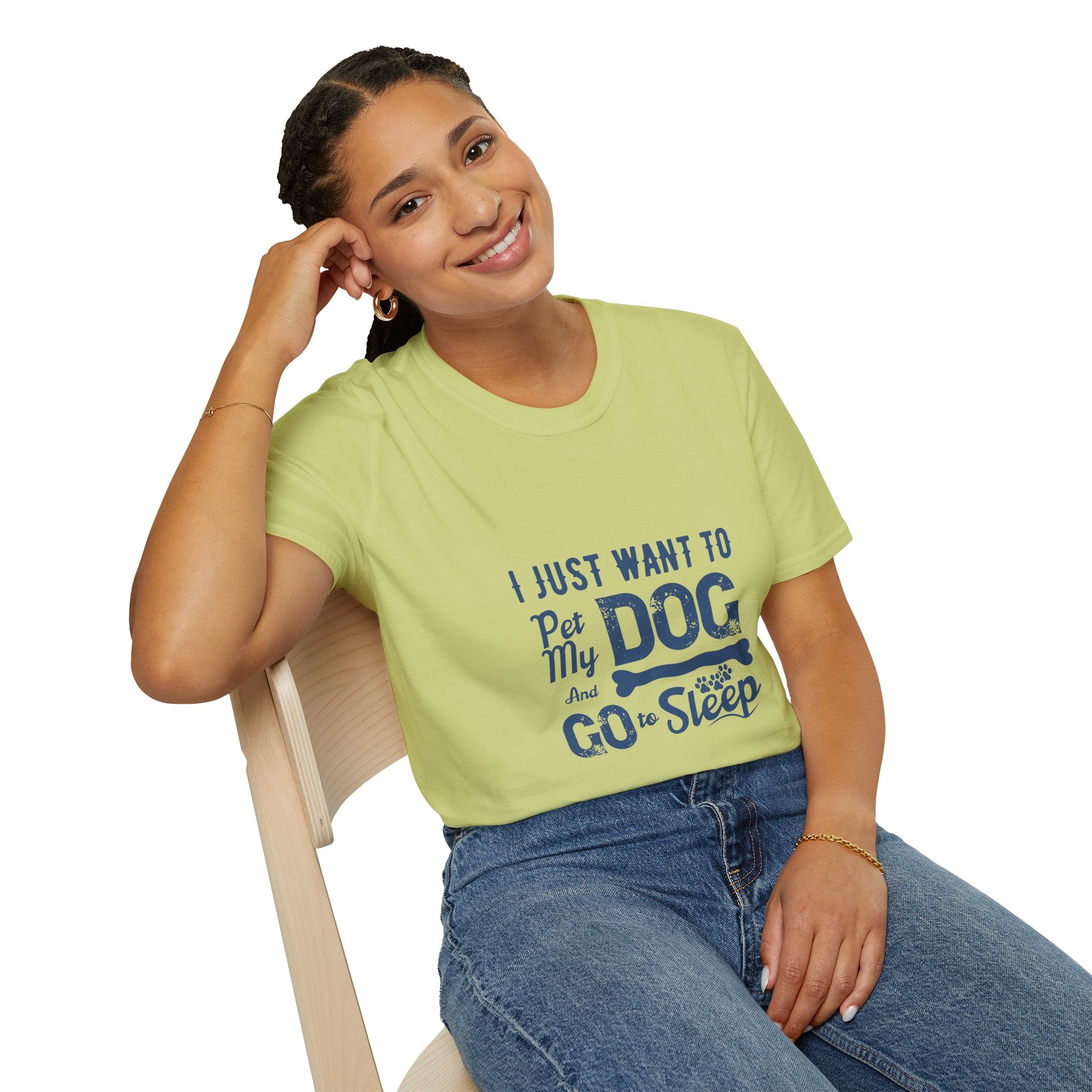 Funny Dog Lover Unisex T-Shirt, Pet Lover Gift, Cute Dog T-Shirt, Dog Mom, Dog Dad Apparel, Animal Lover Shirt