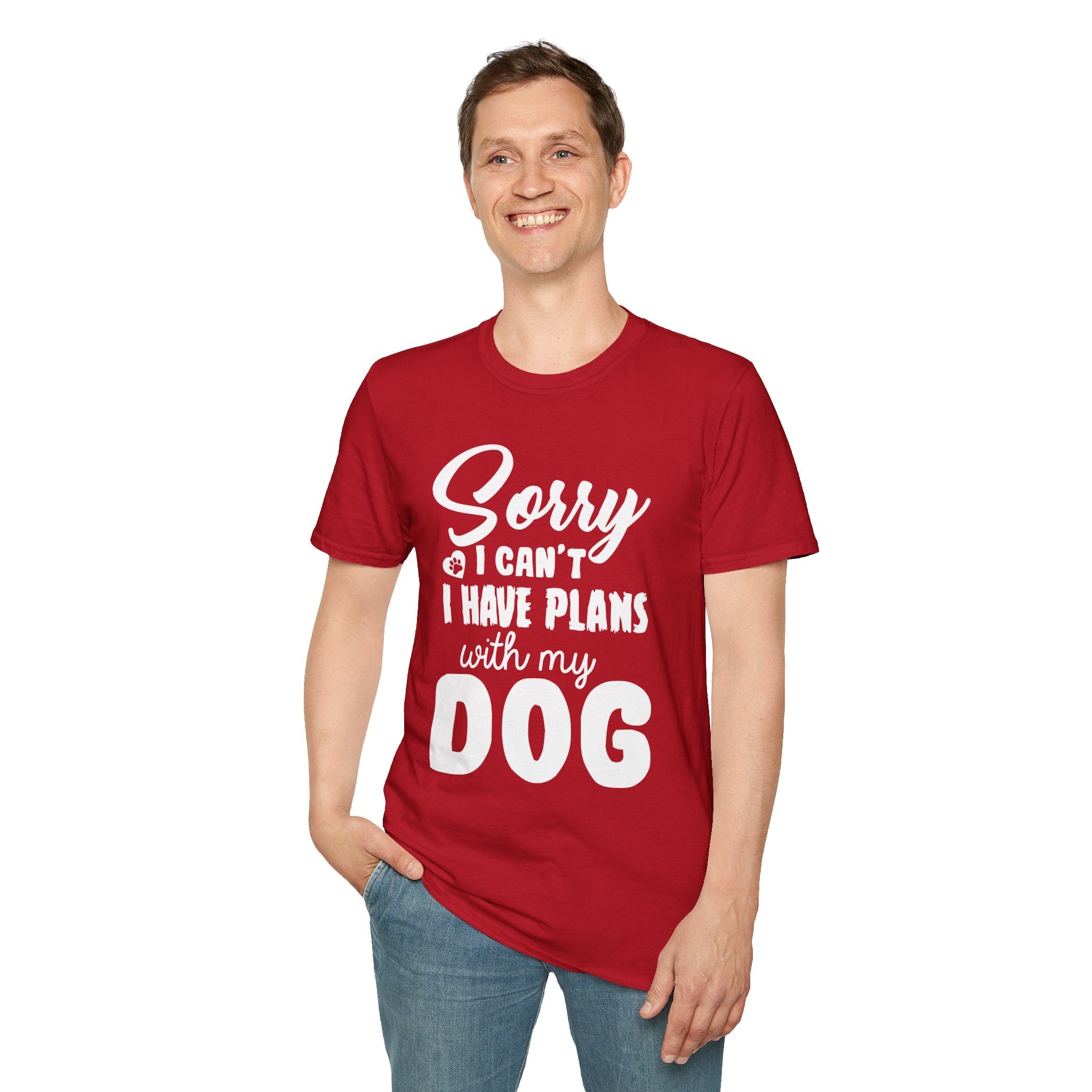 Dog Lover T-Shirt, Funny Pet Owner Apparel, Gift for Dog Moms and Dads, Cute Canine Graphic Tee, Animal Lover Outfit