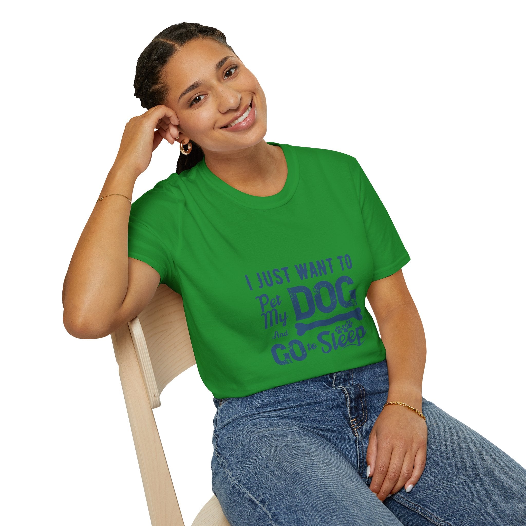 Funny Dog Lover Unisex T-Shirt, Pet Lover Gift, Cute Dog T-Shirt, Dog Mom, Dog Dad Apparel, Animal Lover Shirt