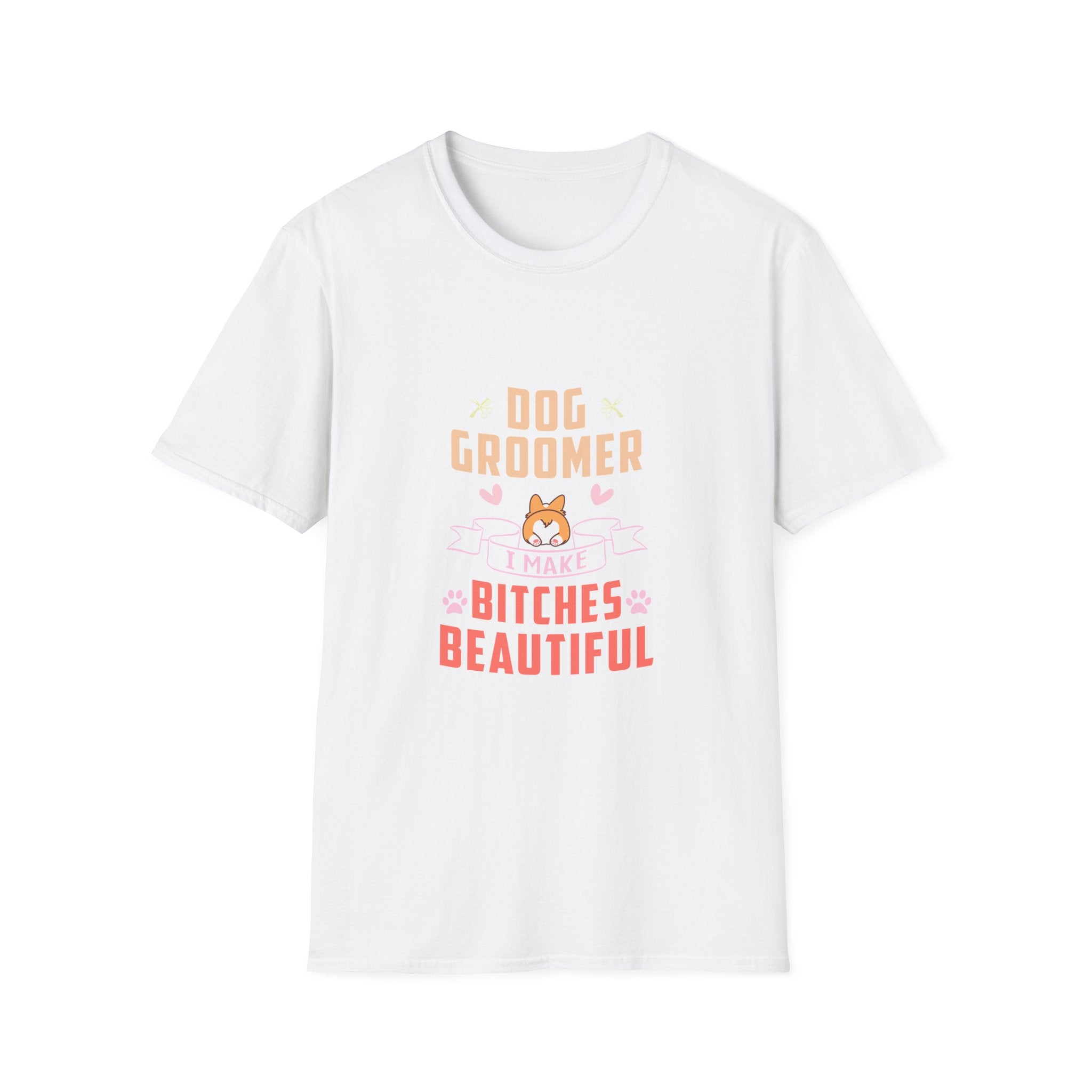 Dog Groomer Unisex T-Shirt, Funny Pet Owner Gift, Cute Animal Lover Tee, Dog Lover Apparel, Groomer Appreciation Gift