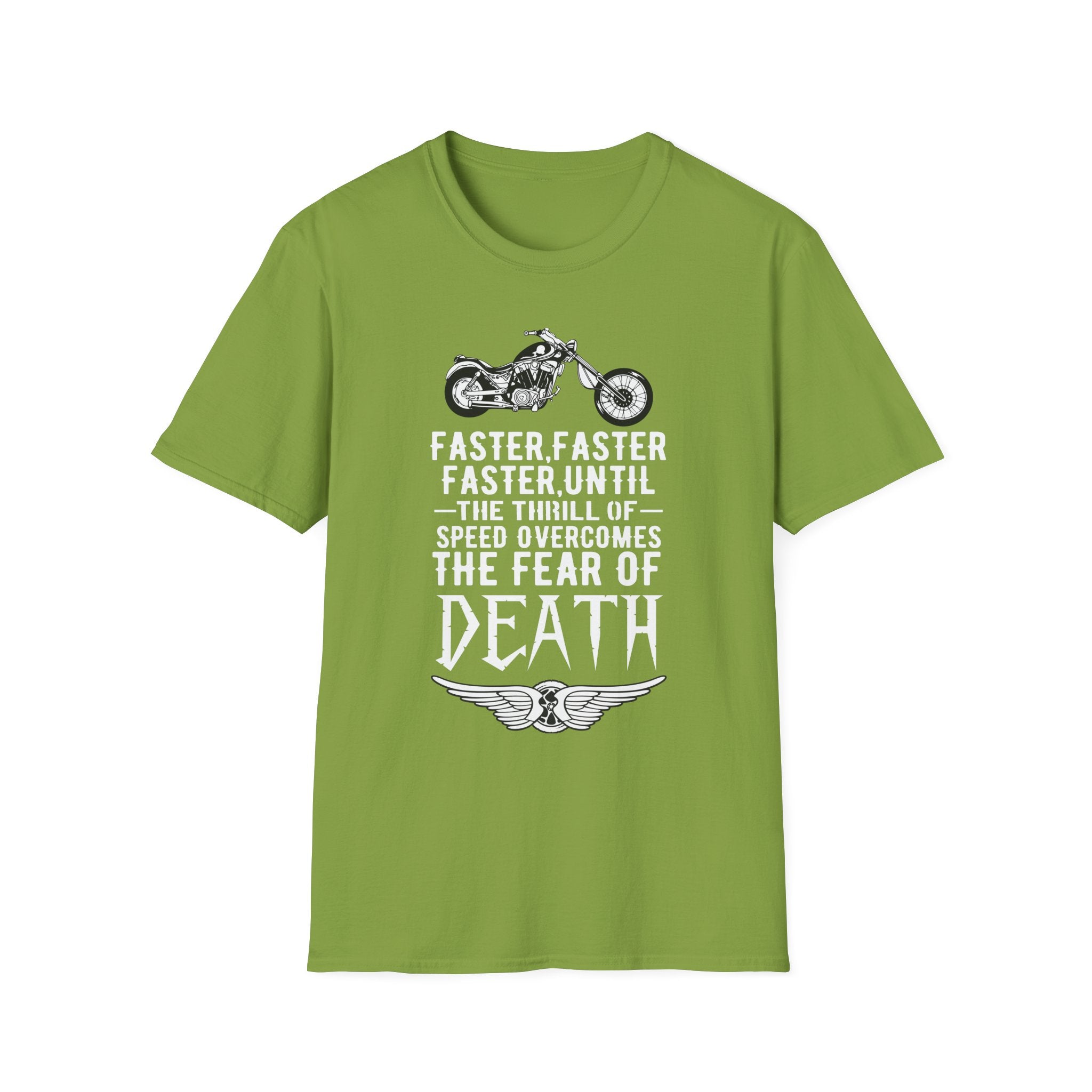 Motorcycle Enthusiast Unisex T-Shirt - Fearless Biker Tee, Gift for Riders, Road Trip Apparel, Freedom Shirt, Adventure Clothing