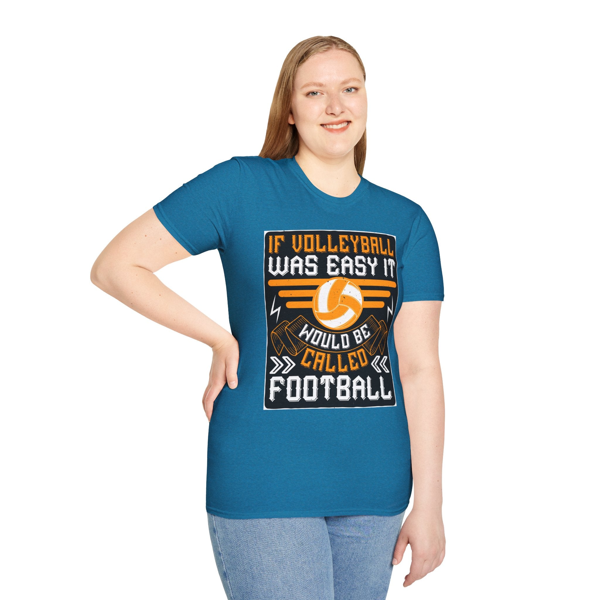 Volleyball Humor T-Shirt, Funny Sports Tee, Unisex Softstyle