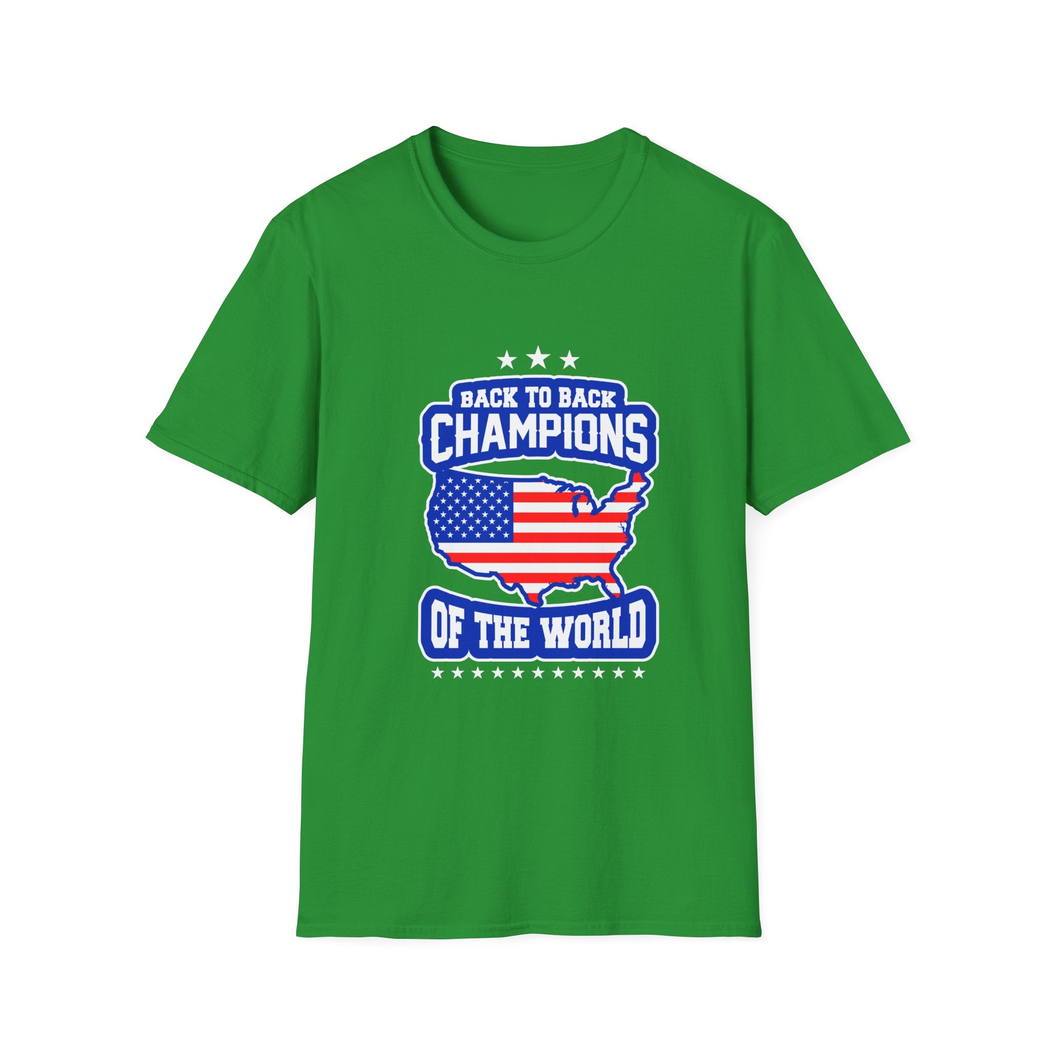 Patriotic Unisex T-Shirt for Champions | Casual Wear, Gift for Sports Lovers, All-American Style, 4th of July, Everyday Comfort