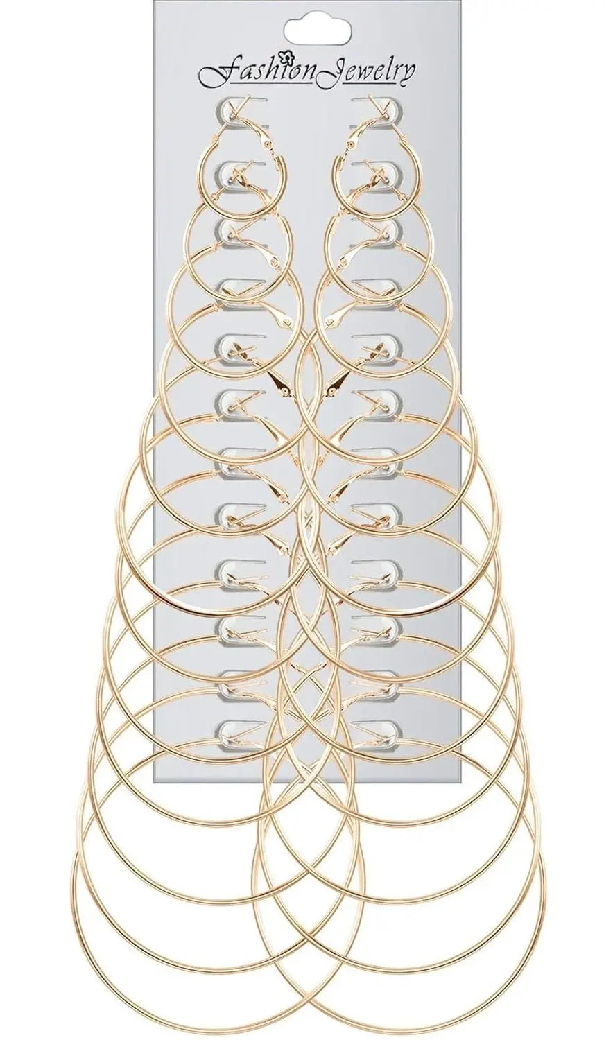 12 Pairs Dangle Earrings Advibe Studio