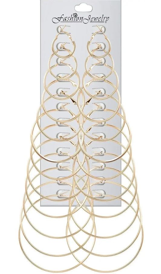 12 Pairs Dangle Earrings Advibe Studio