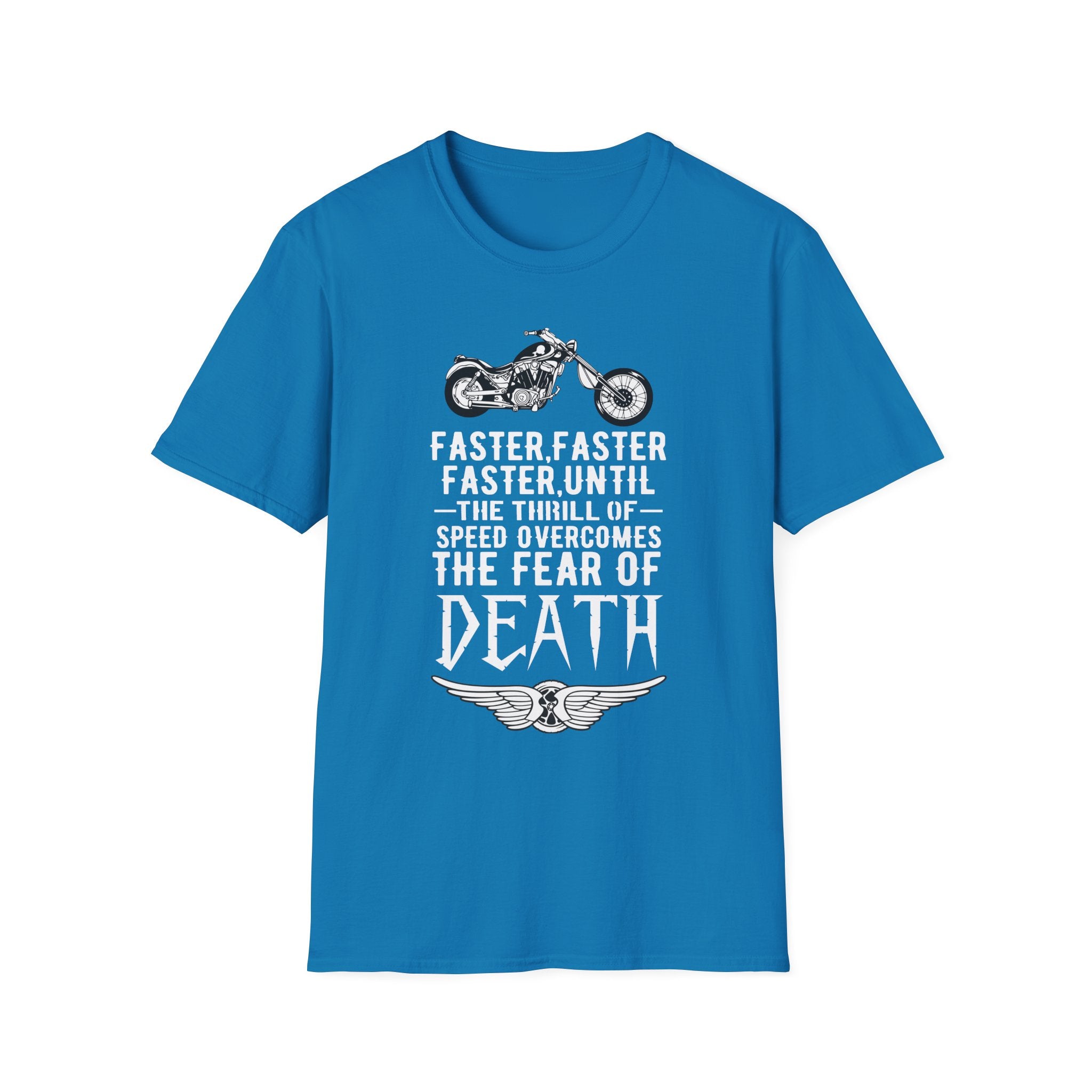 Motorcycle Enthusiast Unisex T-Shirt - Fearless Biker Tee, Gift for Riders, Road Trip Apparel, Freedom Shirt, Adventure Clothing