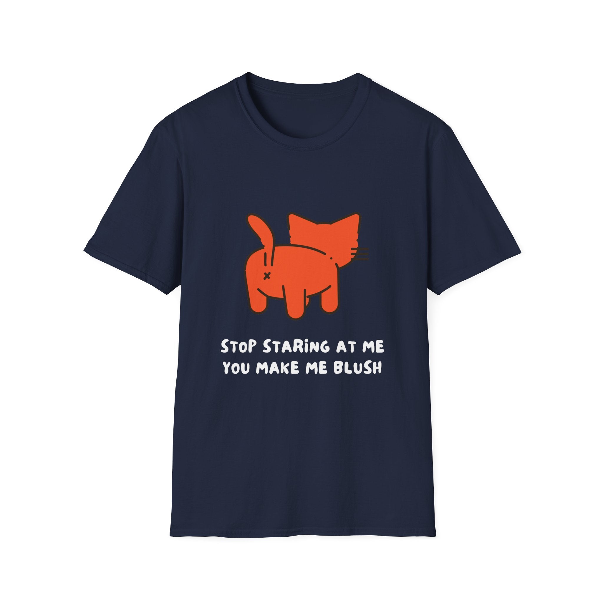 Adorable Cat Graphic Tee, Funny Cat Shirt, Gift for Cat Lovers