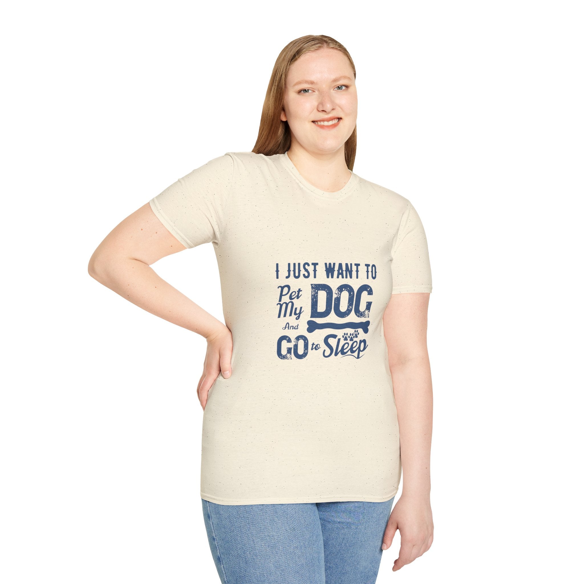 Funny Dog Lover Unisex T-Shirt, Pet Lover Gift, Cute Dog T-Shirt, Dog Mom, Dog Dad Apparel, Animal Lover Shirt