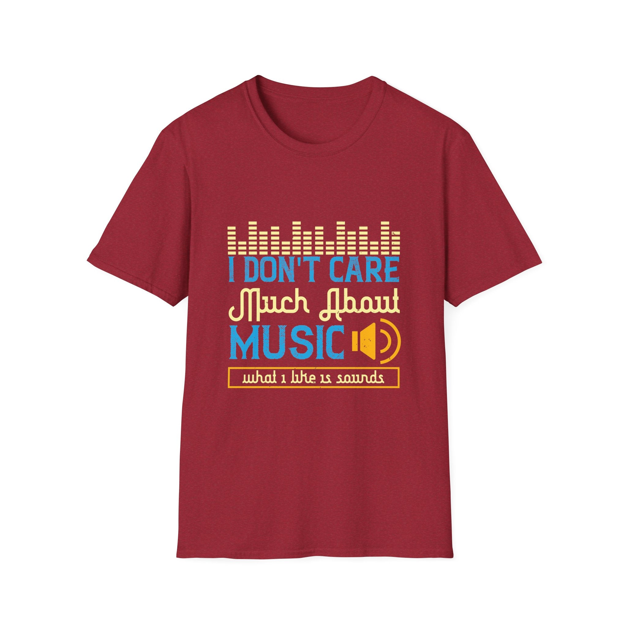 Music Lover's Softstyle T-Shirt - Gift for Musicians, Music Apparel