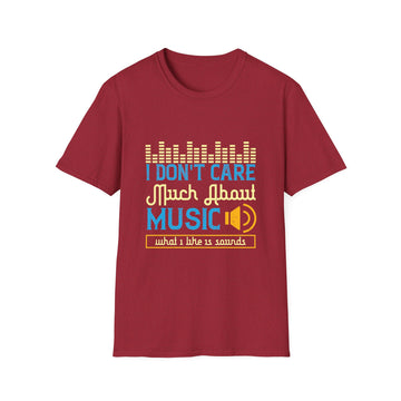 Music Lover's Softstyle T-Shirt - Gift for Musicians, Music Apparel