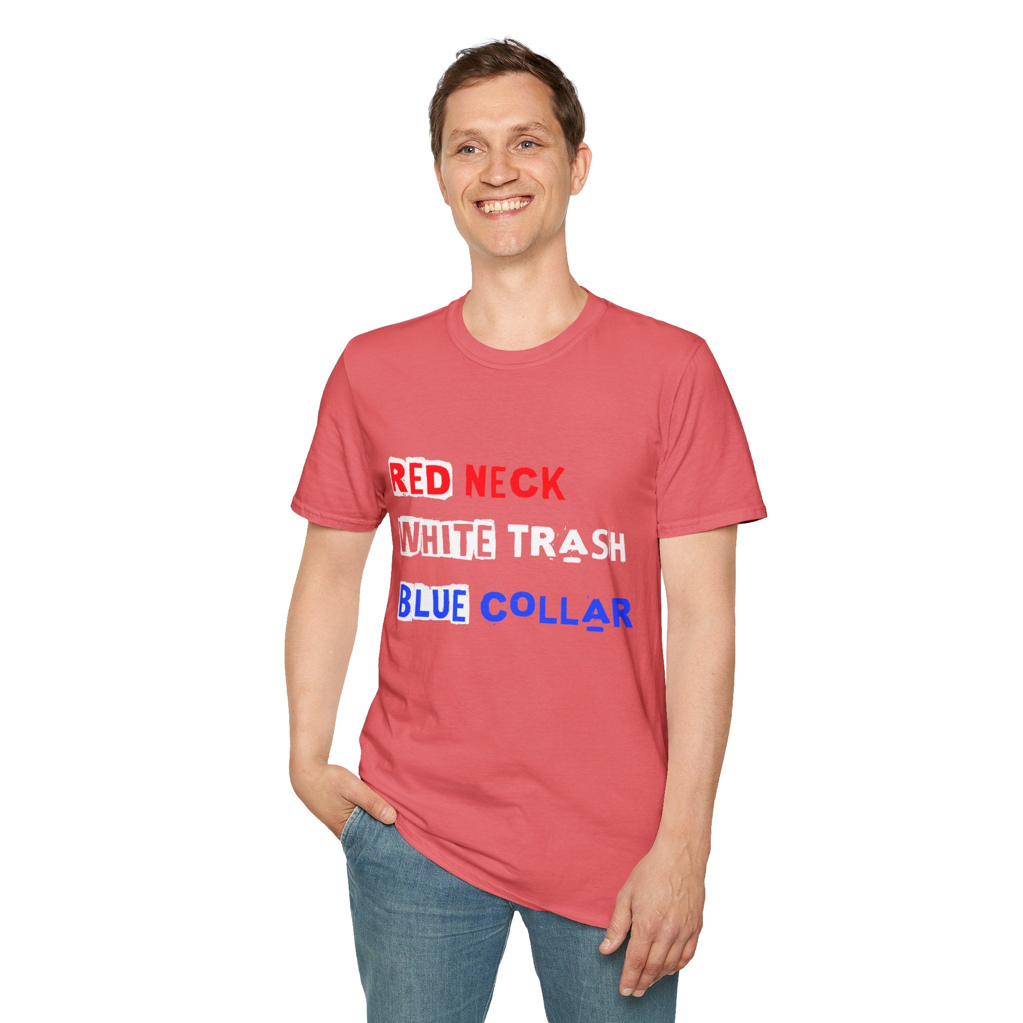 Red Neck, White Trash, Blue Collar Unisex Softstyle T-Shirt – Funny Humor Tee, Gift for Friends, Casual Wear, Summer Outfit, Patriotic [...]