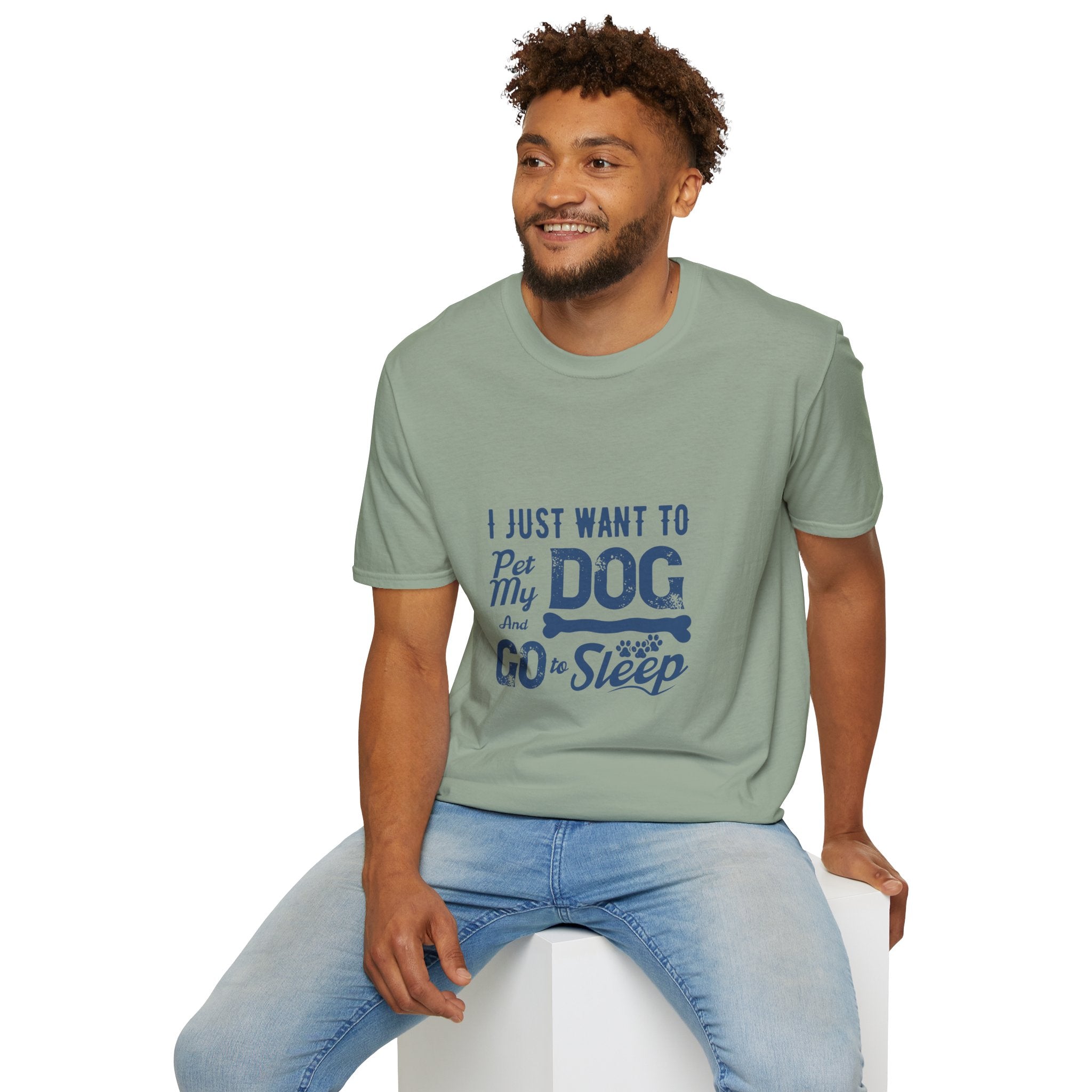 Funny Dog Lover Unisex T-Shirt, Pet Lover Gift, Cute Dog T-Shirt, Dog Mom, Dog Dad Apparel, Animal Lover Shirt
