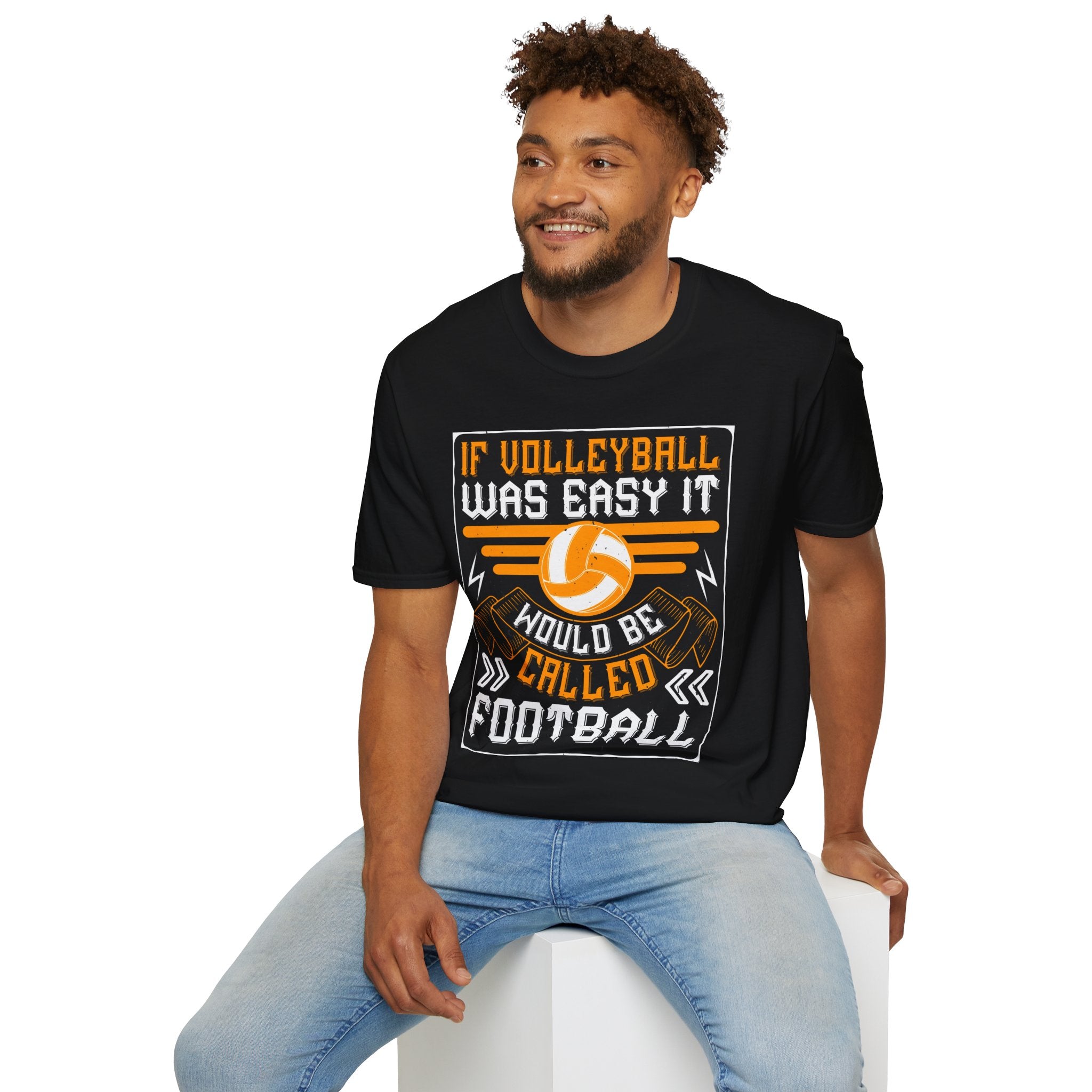 Volleyball Humor T-Shirt, Funny Sports Tee, Unisex Softstyle