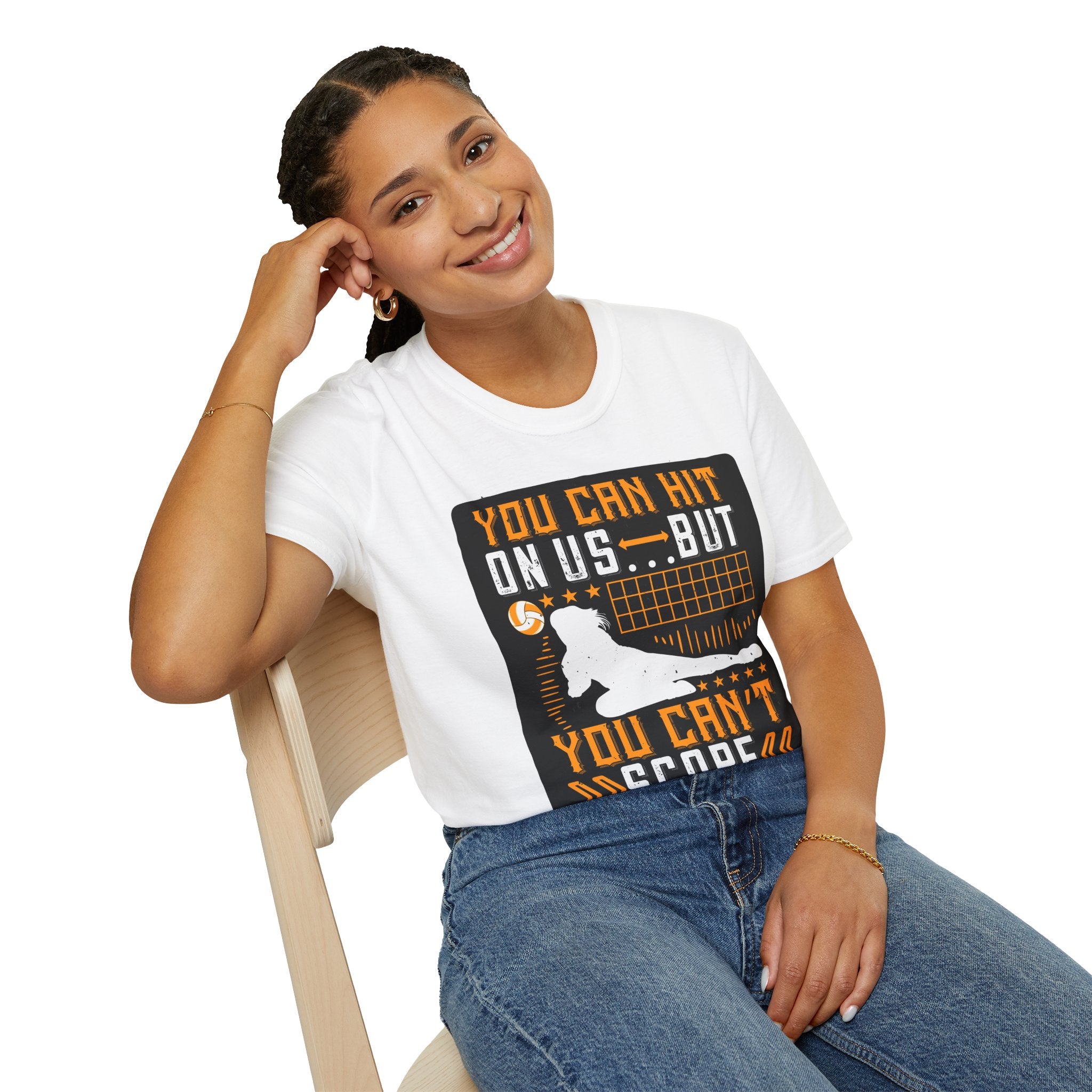 Volleyball Humor T-Shirt, Sporty Gift for Athletes, Softstyle Tee