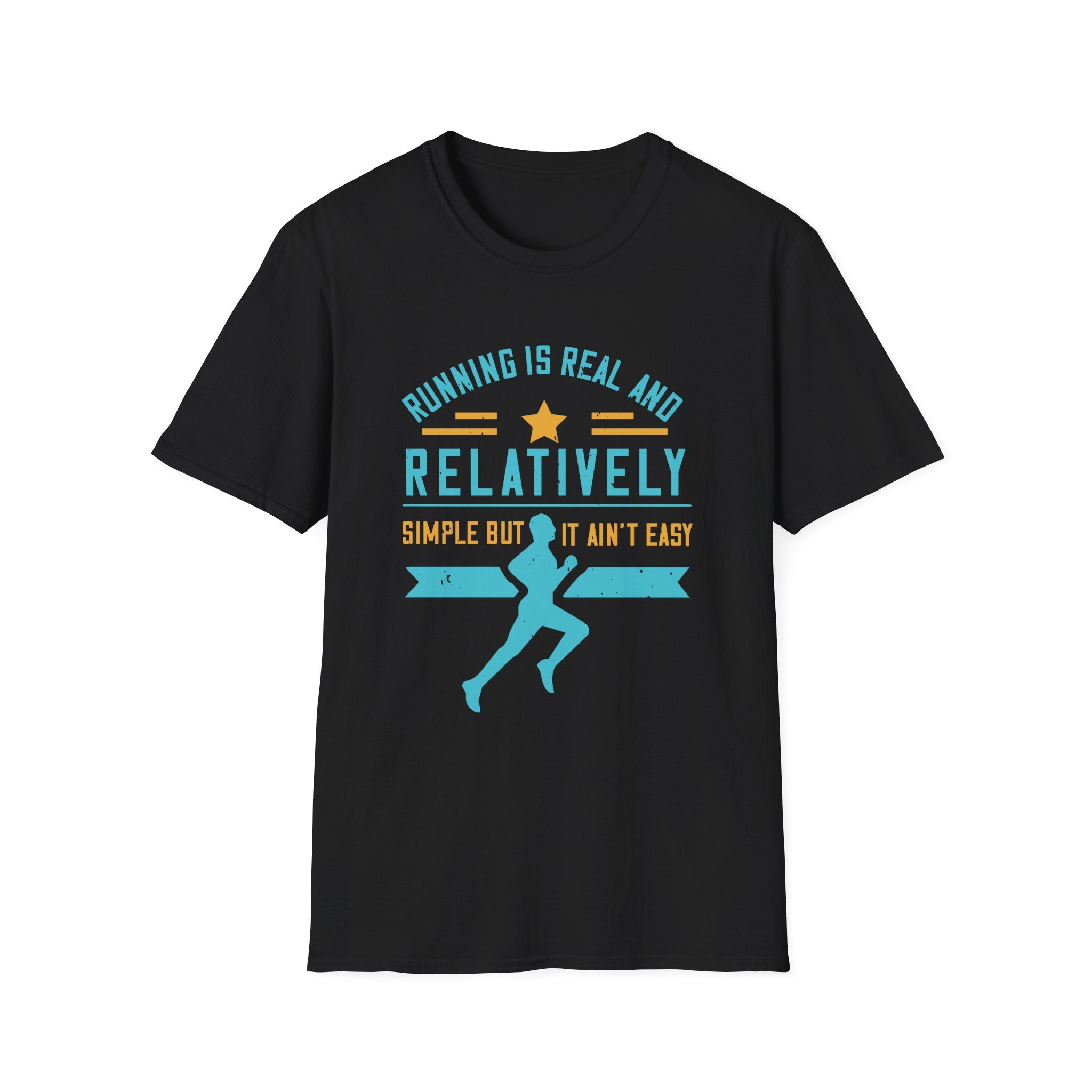 Motivational Running T-Shirt, Comfortable Workout Tee
