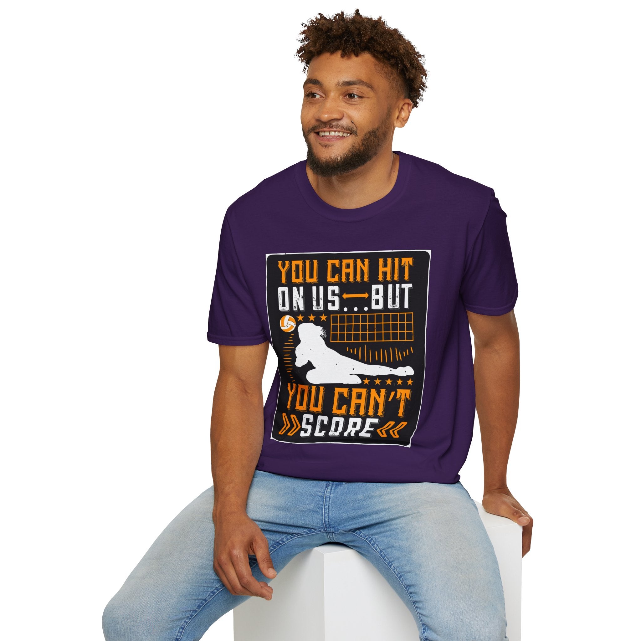 Volleyball Humor T-Shirt, Sporty Gift for Athletes, Softstyle Tee