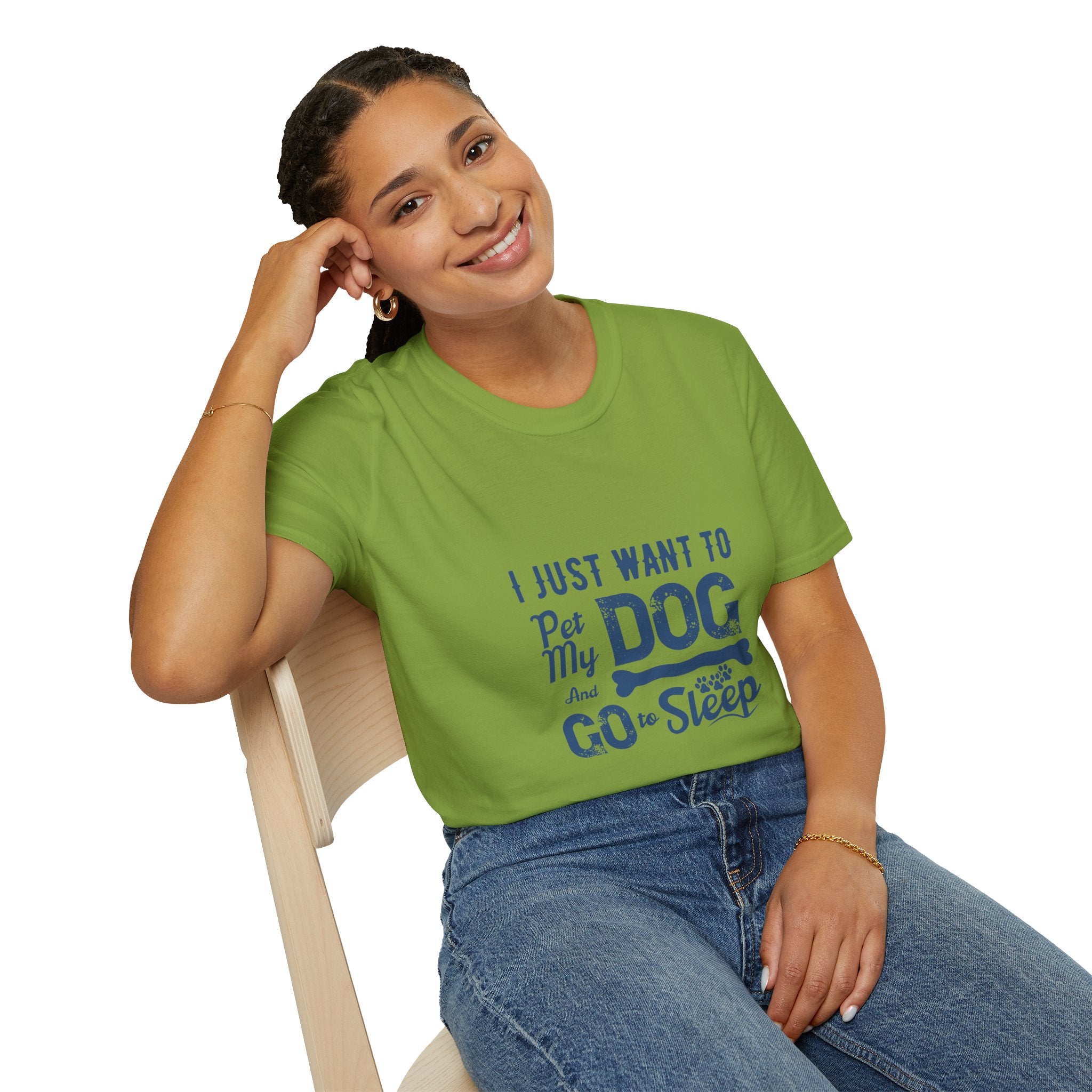 Funny Dog Lover Unisex T-Shirt, Pet Lover Gift, Cute Dog T-Shirt, Dog Mom, Dog Dad Apparel, Animal Lover Shirt