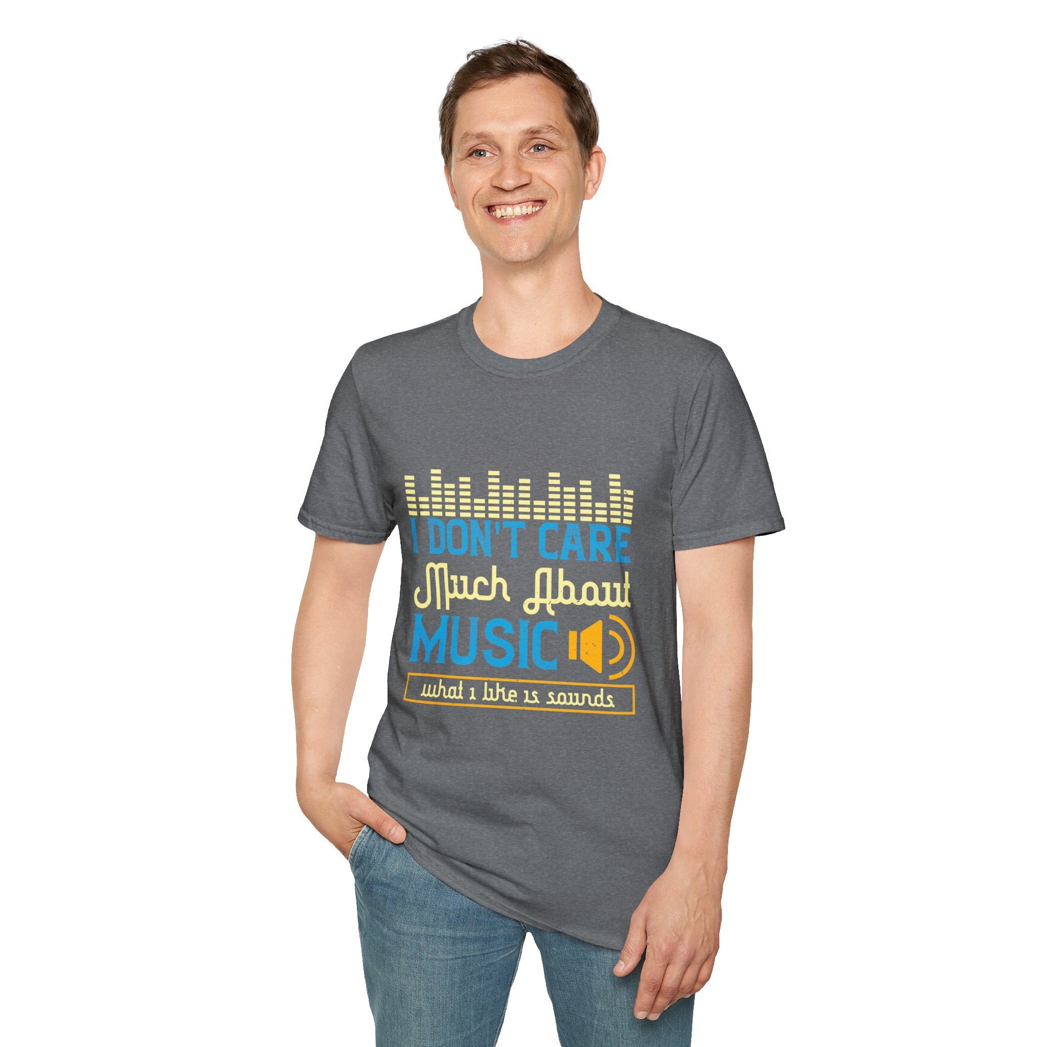 Music Lover's Softstyle T-Shirt - Gift for Musicians, Music Apparel