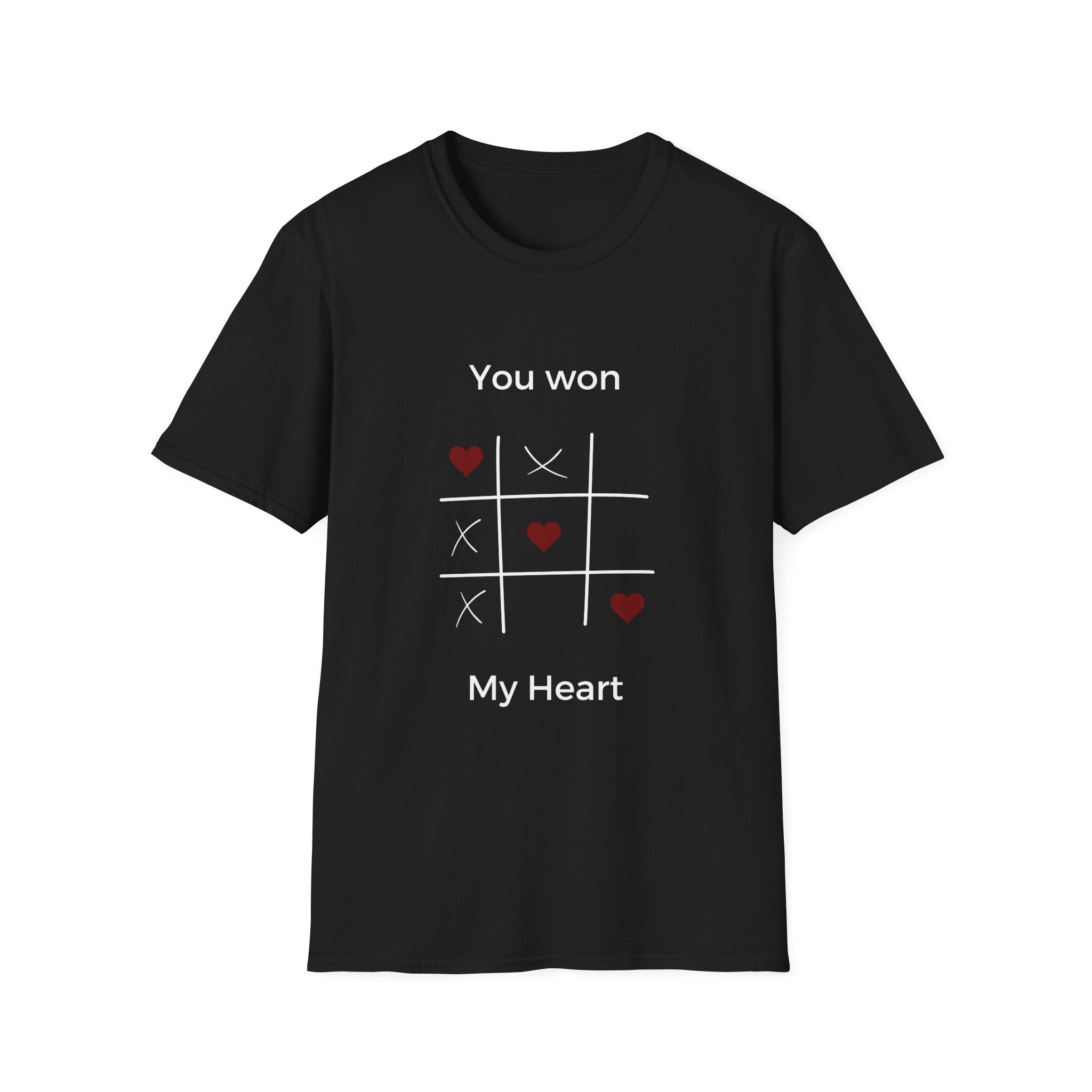 You Won My Heart Tee, Cute Couple Shirt, Gift for Him/Her