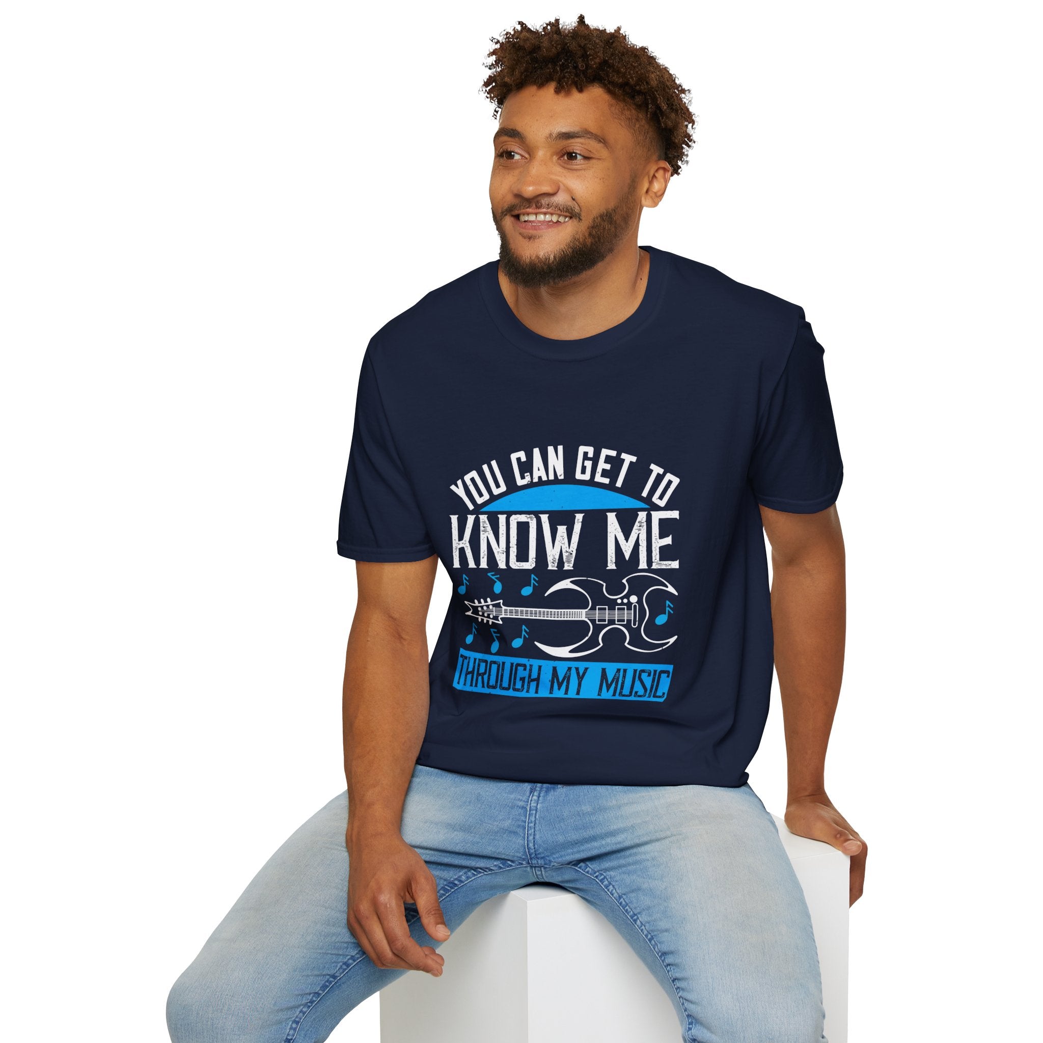 Unisex Music Quote T-Shirt, Softstyle Graphic Tee, Gift for Musicians