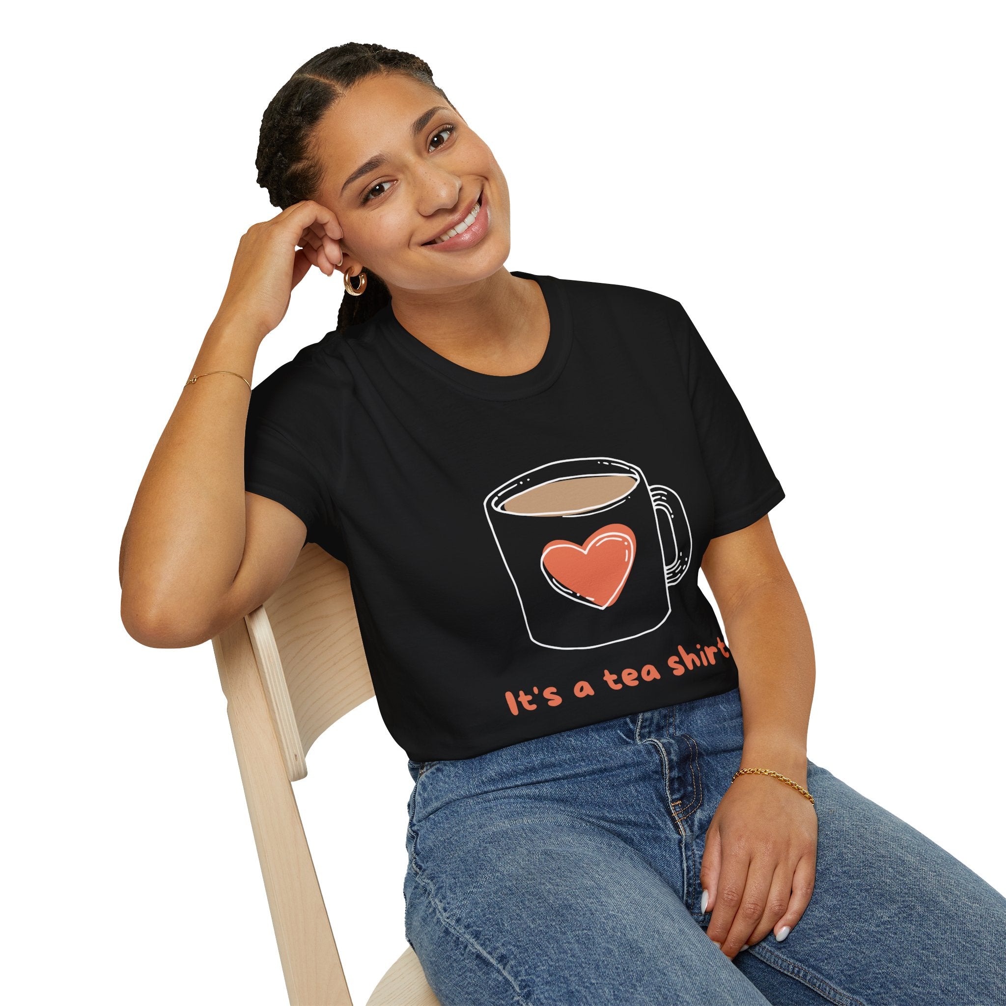 Cute Tea Shirt Unisex Tee, Funny Gift for Tea Lovers