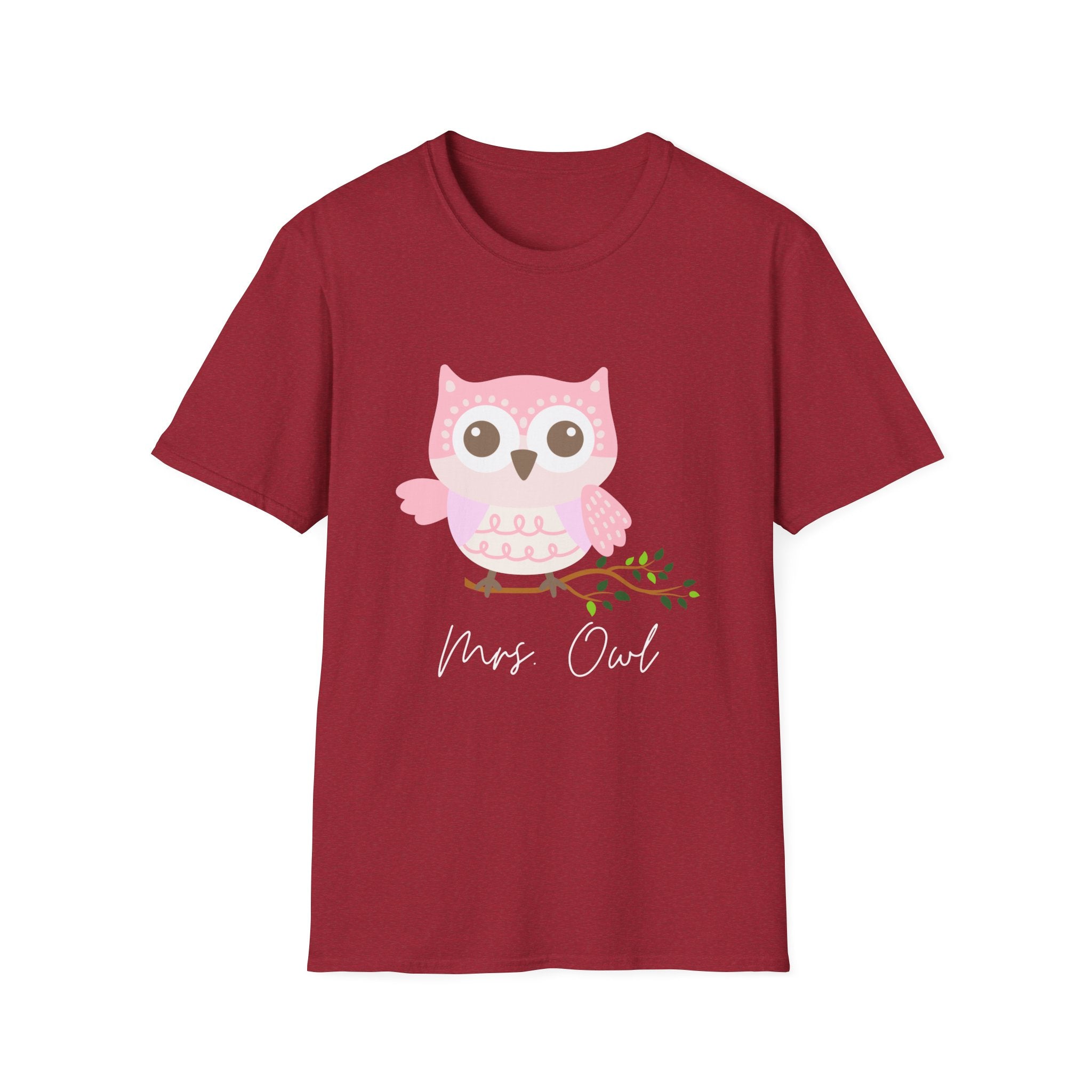Cute Owl Unisex T-Shirt, Gift for Animal Lovers, Cozy Casual Wear