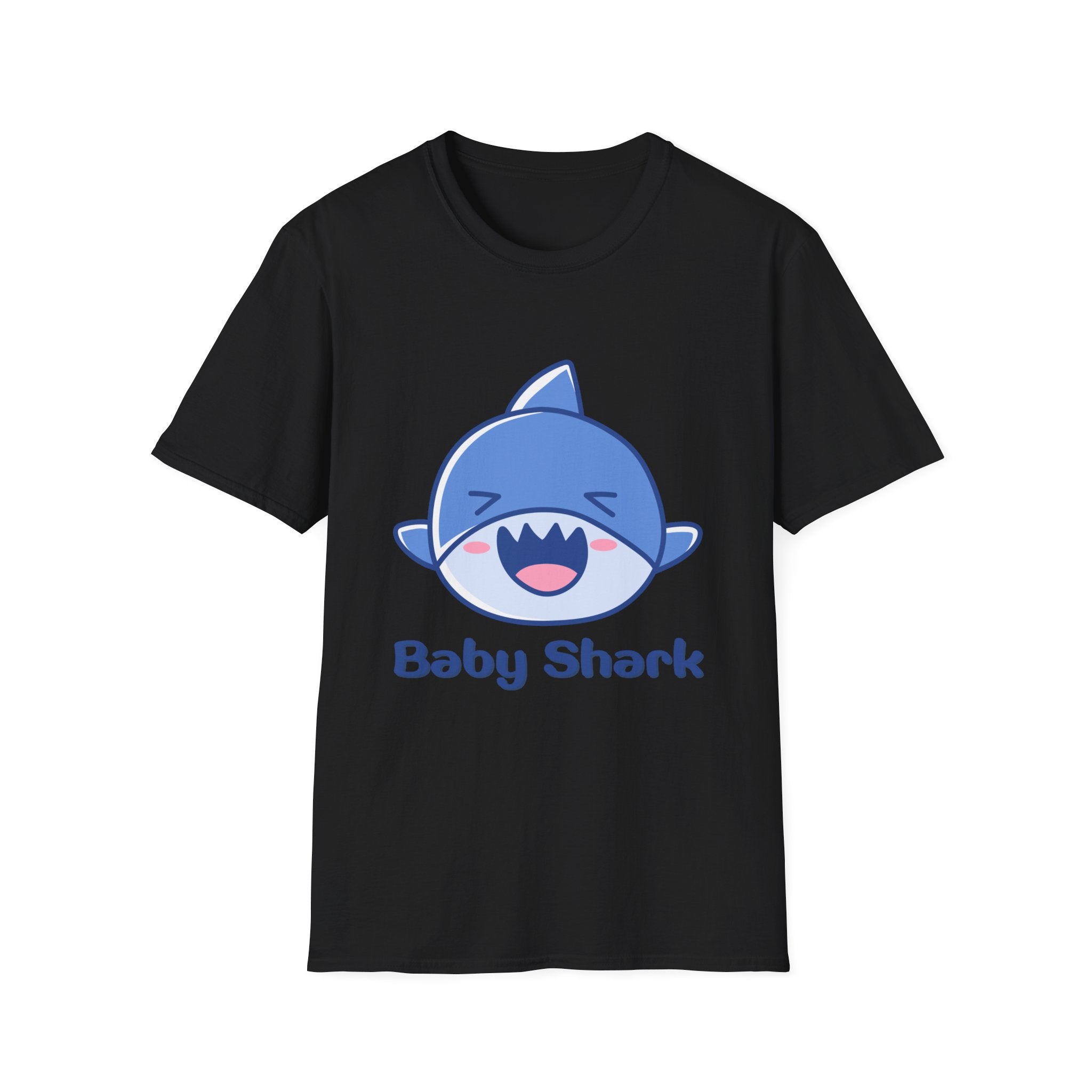 Baby Shark Softstyle T-Shirt, Fun Kids Tee, Cute Baby Shark Shirt
