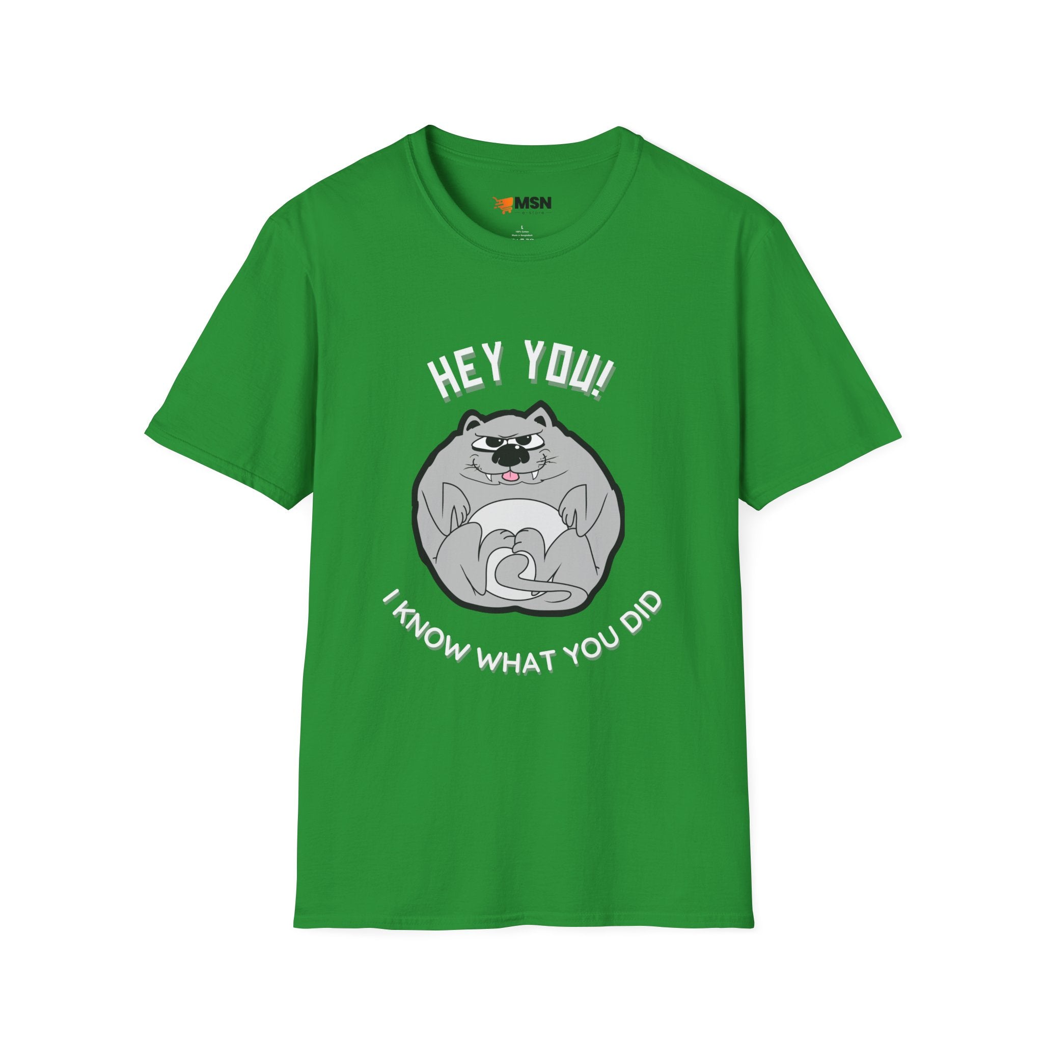 Funny Cat Graphic T-Shirt, Cute Pet Lover Gift