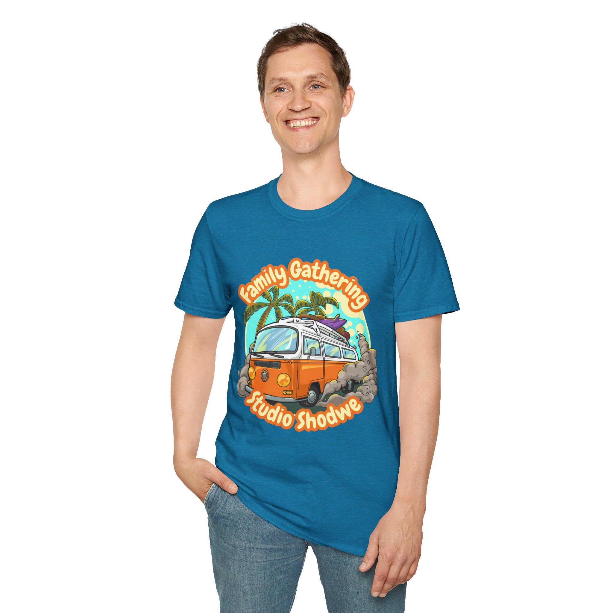Family Gathering Unisex Softstyle T-Shirt, Family Reunion Tee