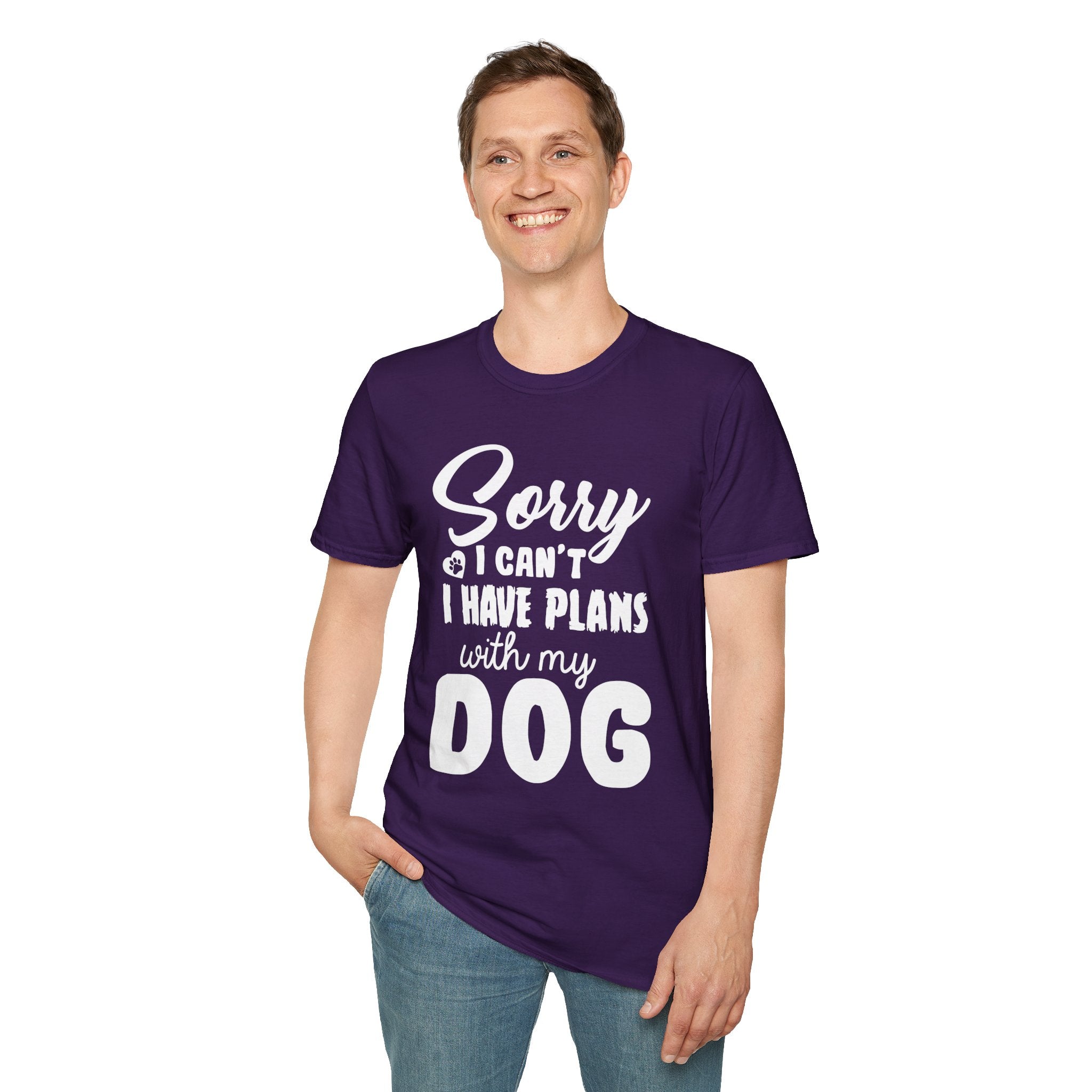 Dog Lover T-Shirt, Funny Pet Owner Apparel, Gift for Dog Moms and Dads, Cute Canine Graphic Tee, Animal Lover Outfit