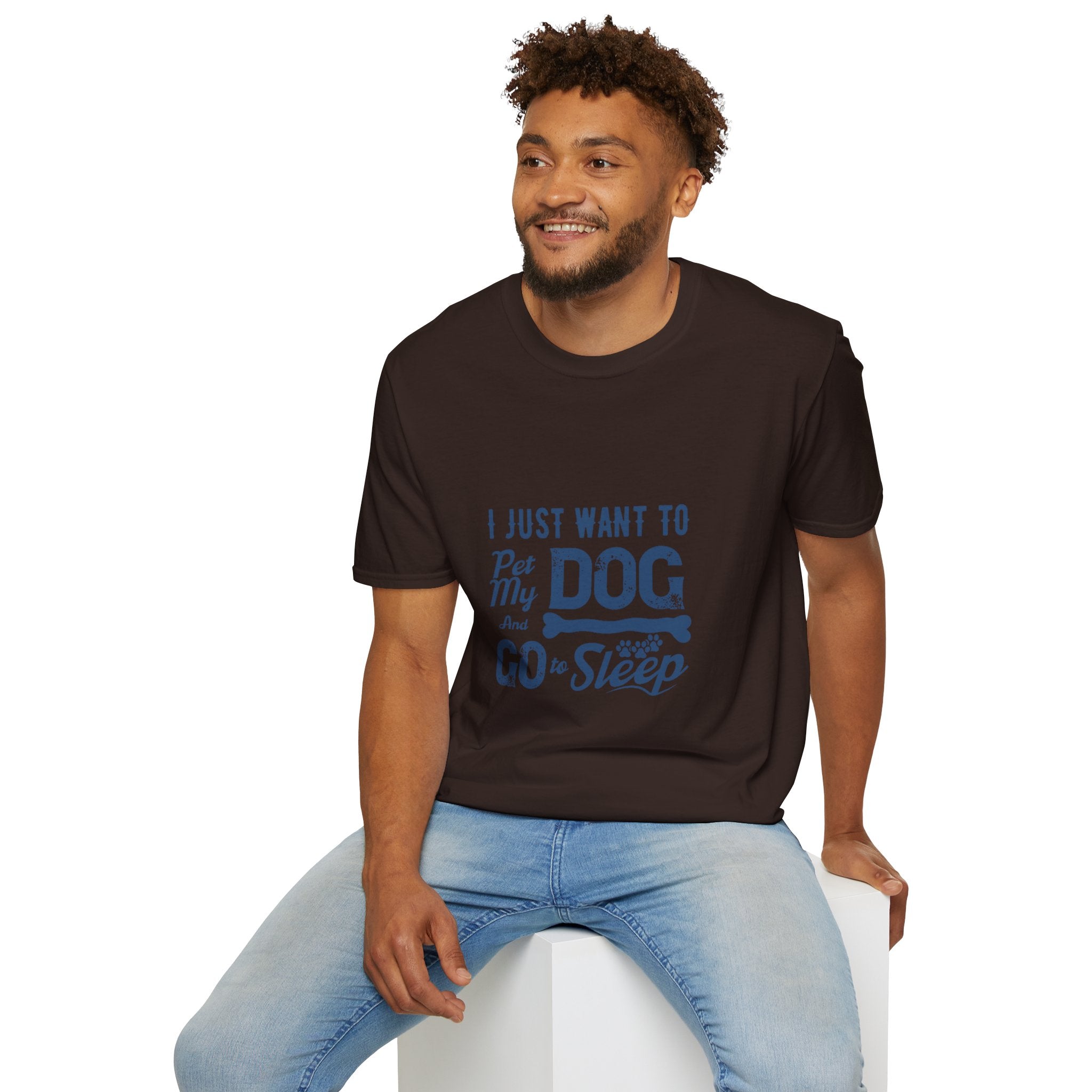 Funny Dog Lover Unisex T-Shirt, Pet Lover Gift, Cute Dog T-Shirt, Dog Mom, Dog Dad Apparel, Animal Lover Shirt