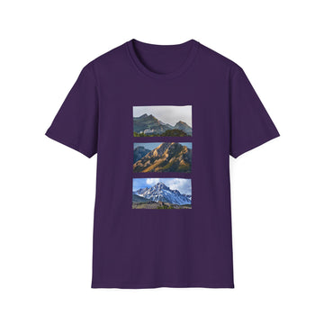 Mountain Photography Unisex Softstyle T-Shirt - Nature Lover Gift
