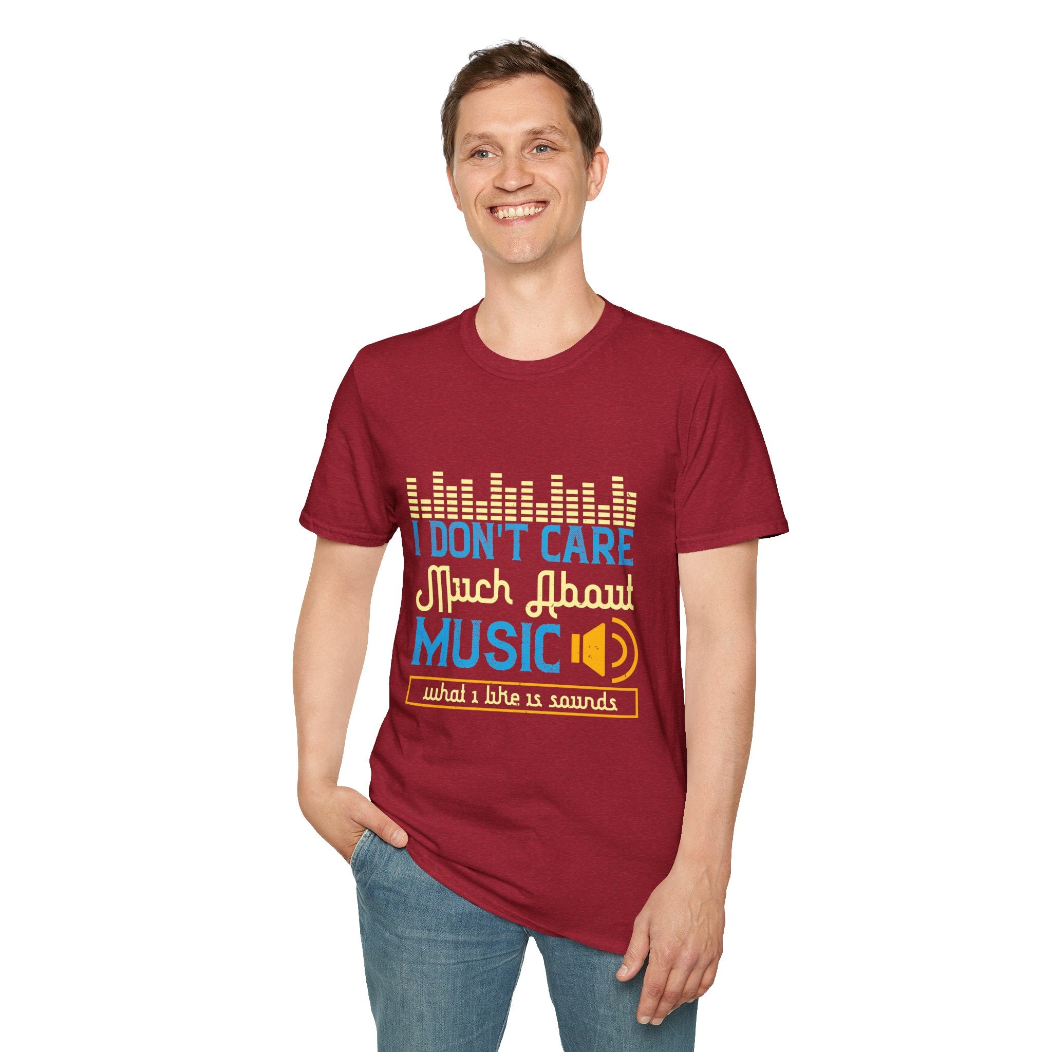 Music Lover's Softstyle T-Shirt - Gift for Musicians, Music Apparel