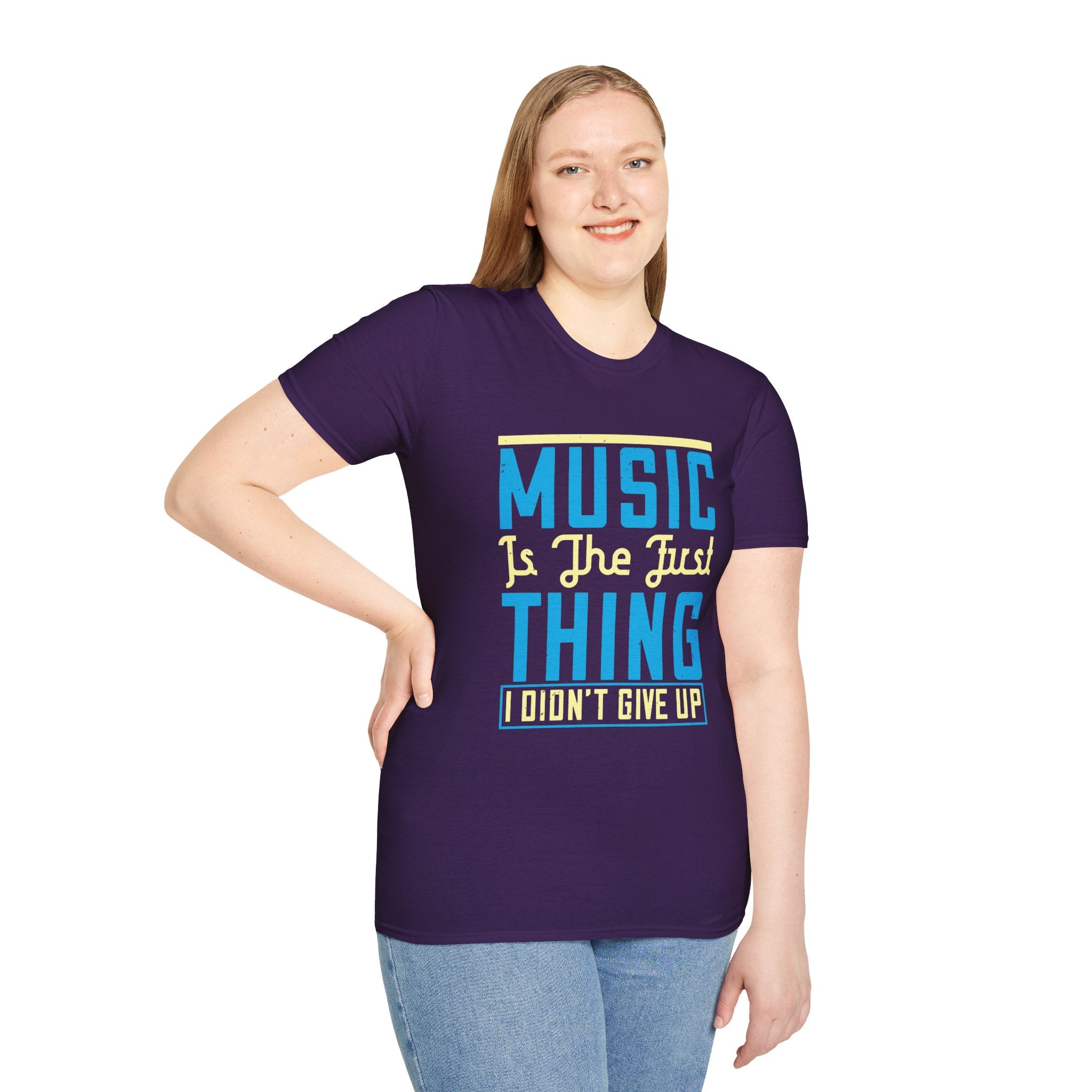 Music Motivational Unisex T-Shirt, Music Lover Gift, Inspirational Tee