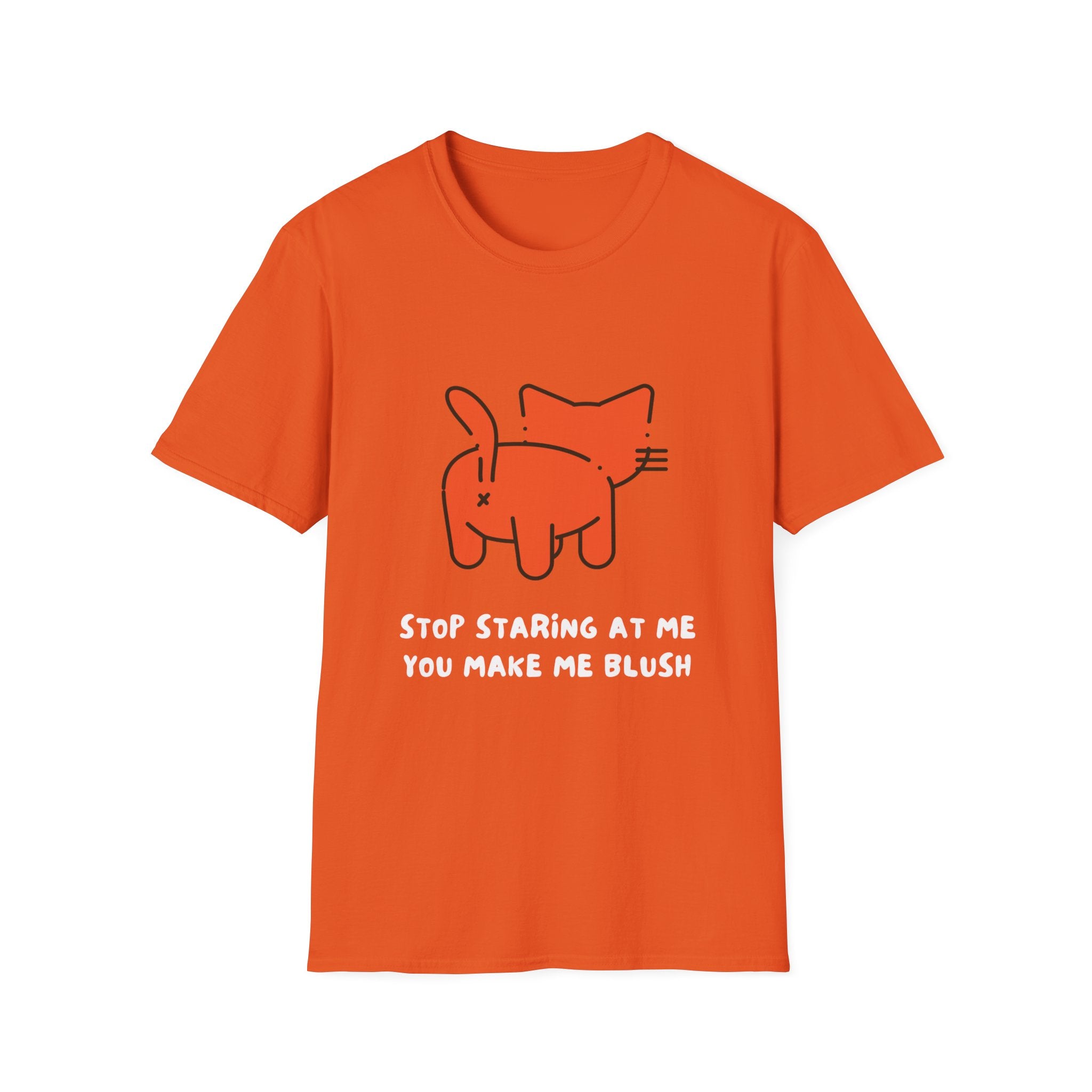 Adorable Cat Graphic Tee, Funny Cat Shirt, Gift for Cat Lovers