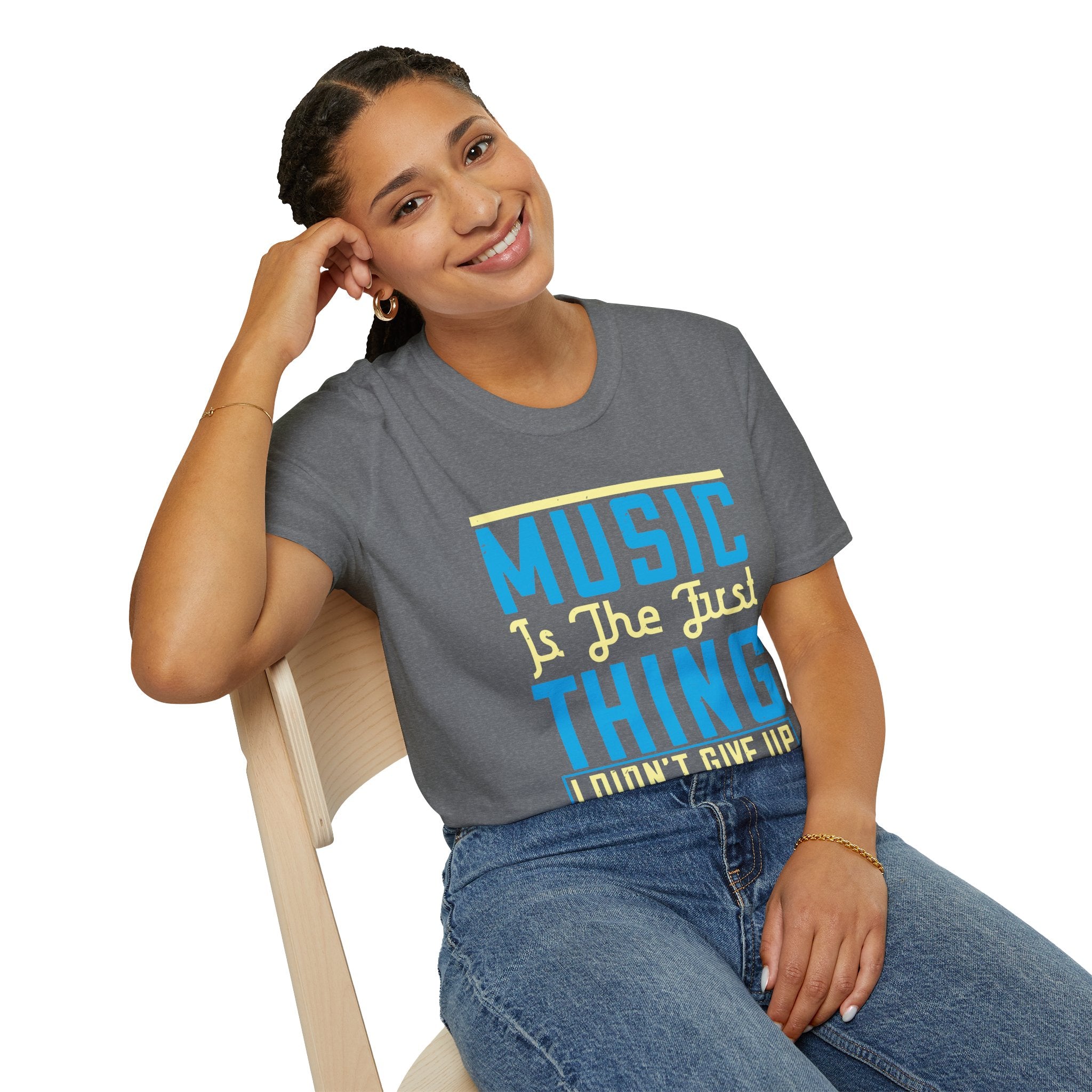 Music Motivational Unisex T-Shirt, Music Lover Gift, Inspirational Tee