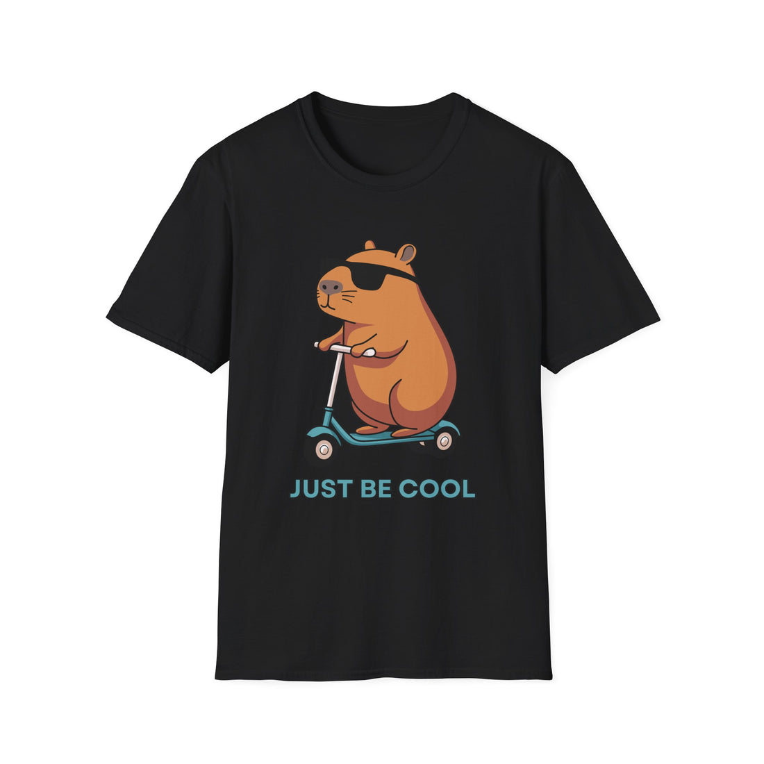 Cool Scooter Bear Unisex T-Shirt, Fun Graphic Tee