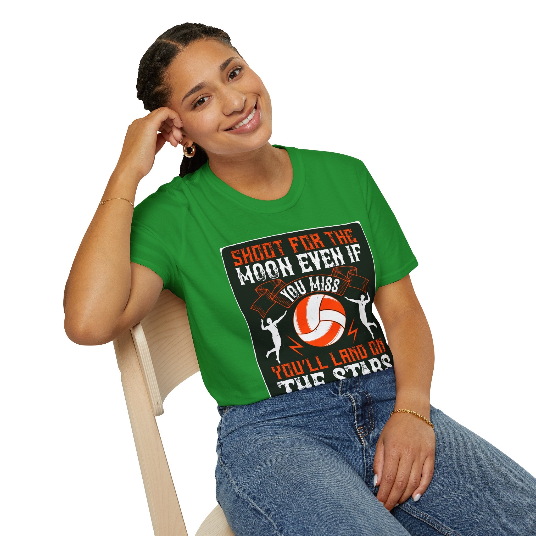 Volleyball Inspirational T-Shirt, Motivational Sports Tee for Athletes