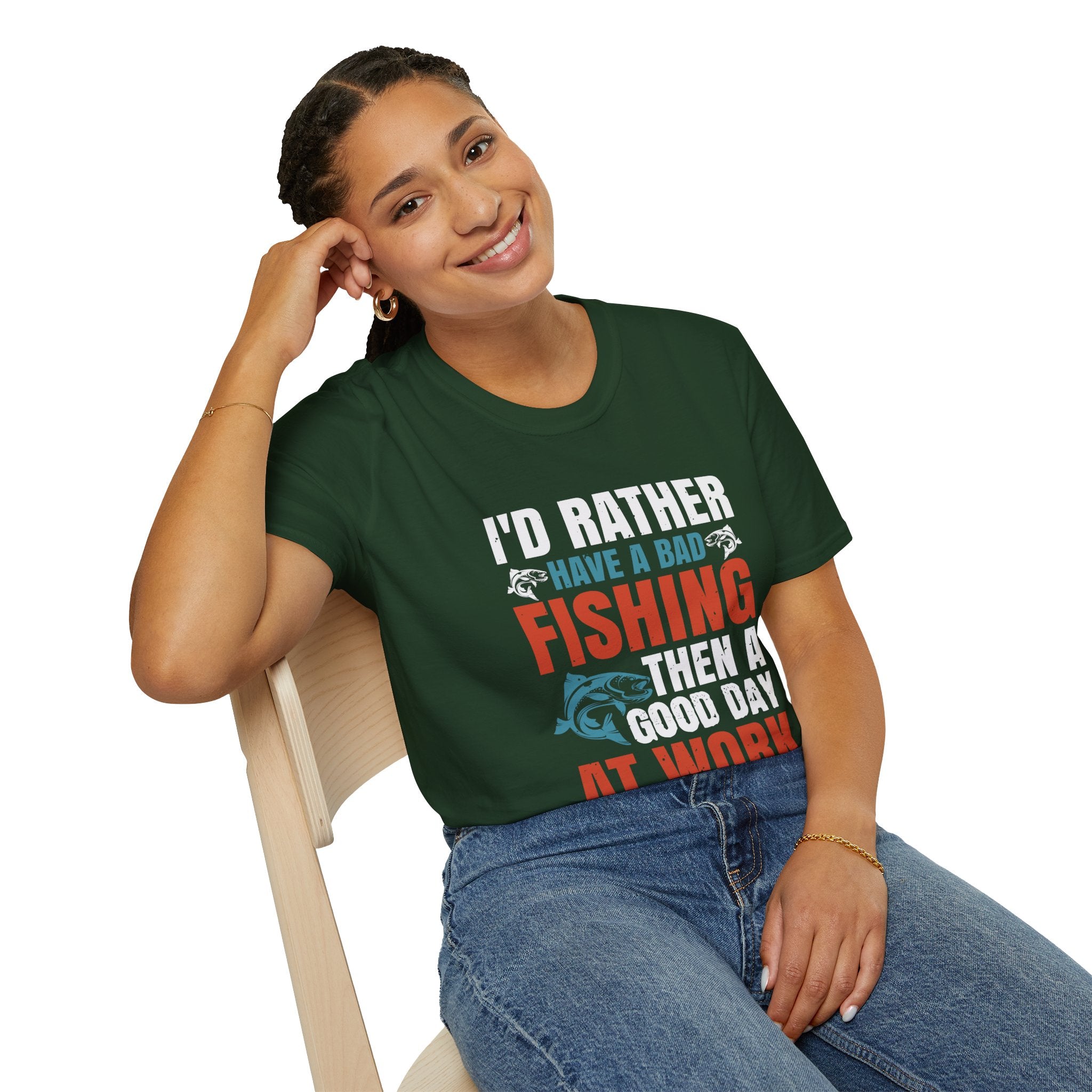 Fishing Humor T-Shirt, Fishing Gift, Unisex Tee