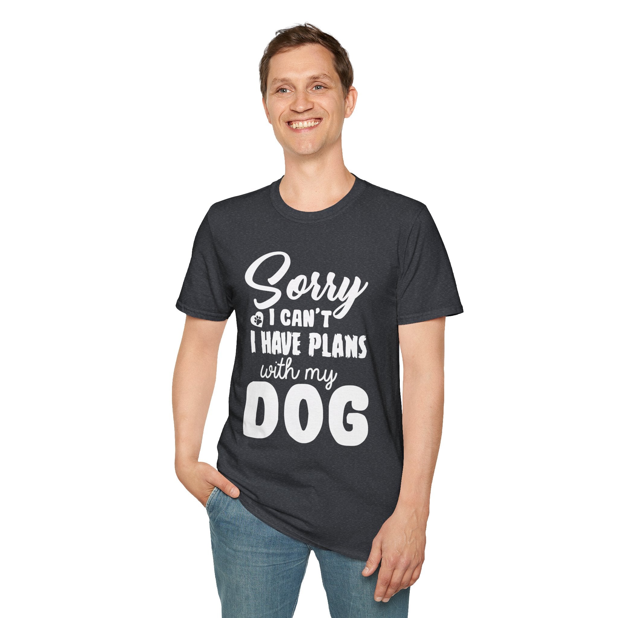 Dog Lover T-Shirt, Funny Pet Owner Apparel, Gift for Dog Moms and Dads, Cute Canine Graphic Tee, Animal Lover Outfit